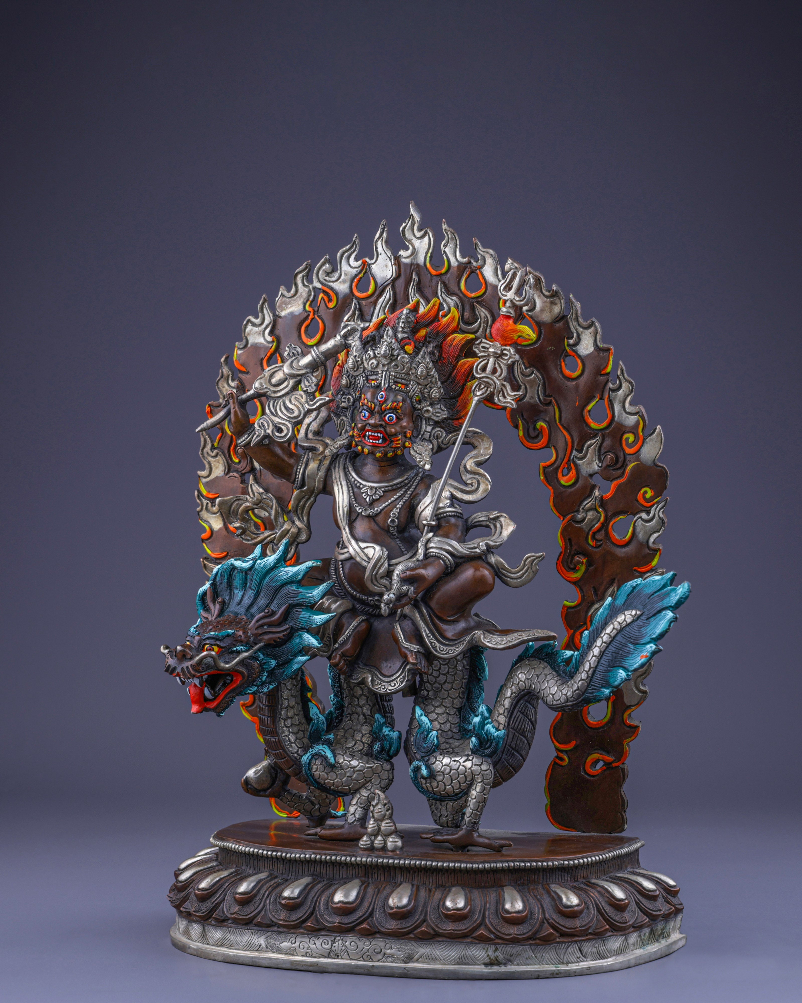 Sacred White Dzambhala | Guardian of Prosperity and Wisdom