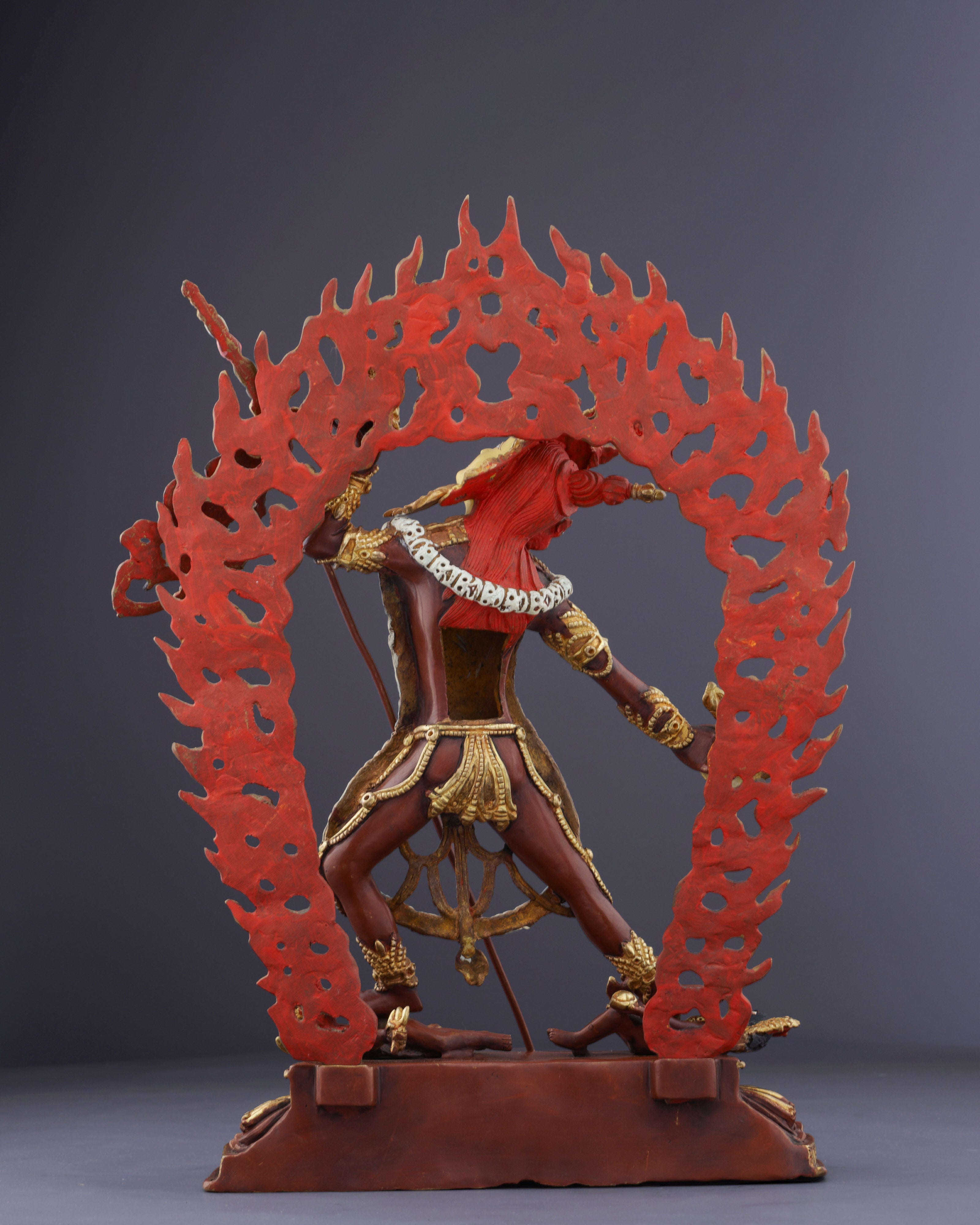 The Fierce Dakini | Nepalese Handmade Vajrayogini Statue