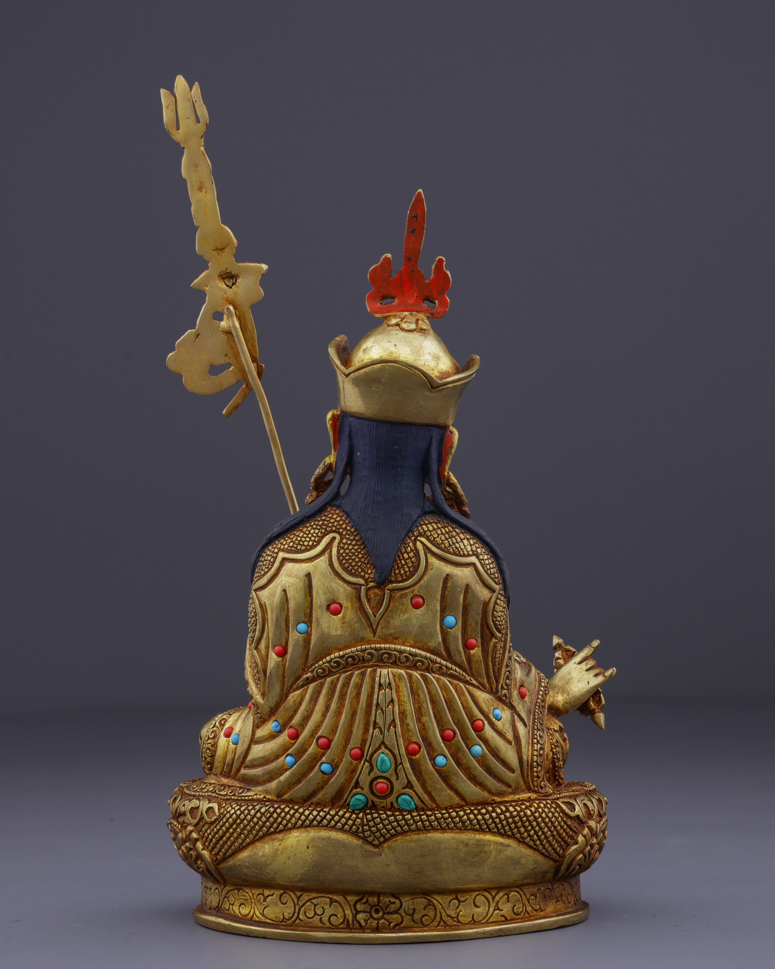 Golden Radiance | Exquisite Guru Ringpoche Masterpiece
