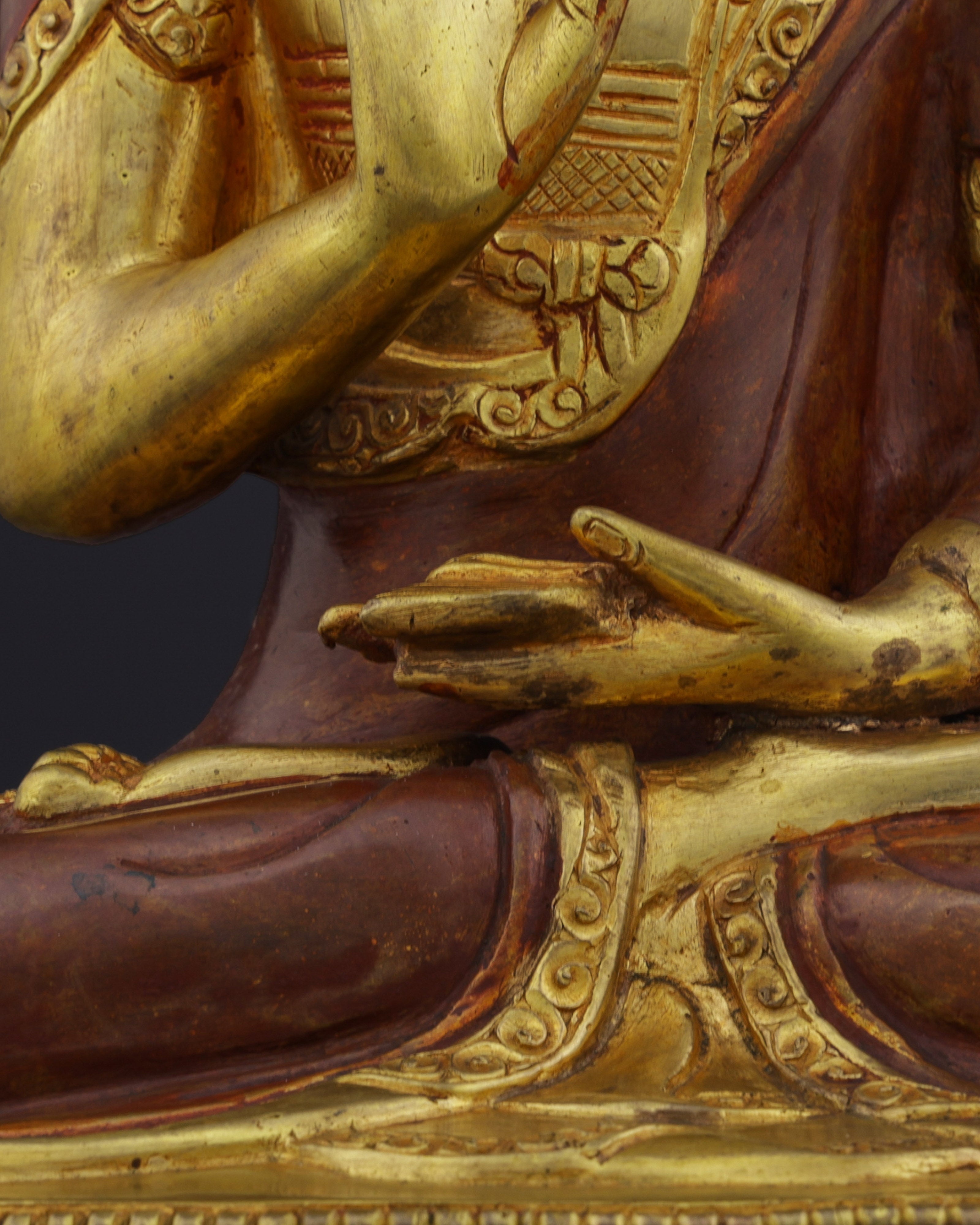 The Great Reformer | Nepalese Handmade Tsongkhapa Statue Set