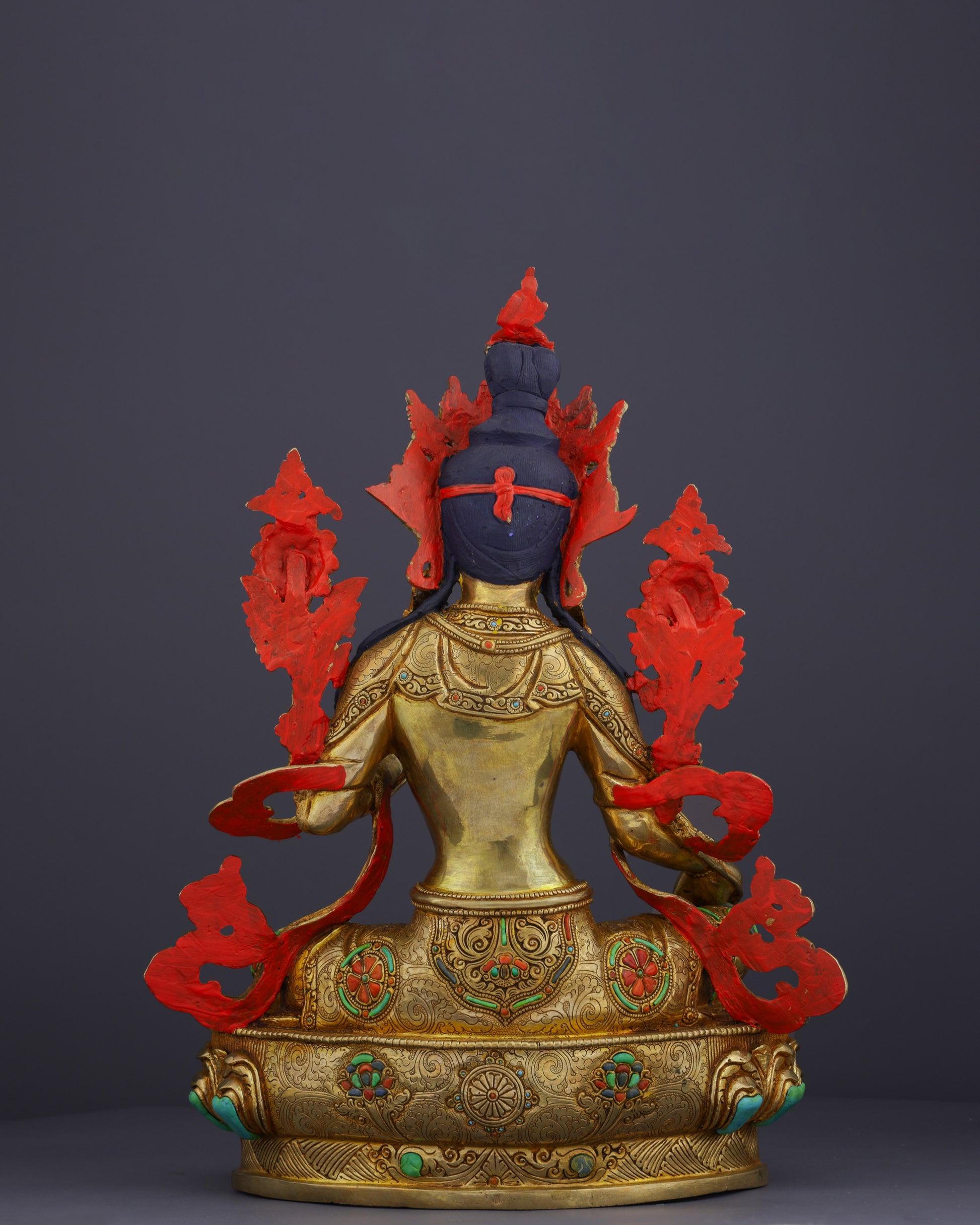 Divine Compassion | The Exquisite Green Tara Handcrafted Statue - Authentic Handcrafted Statue