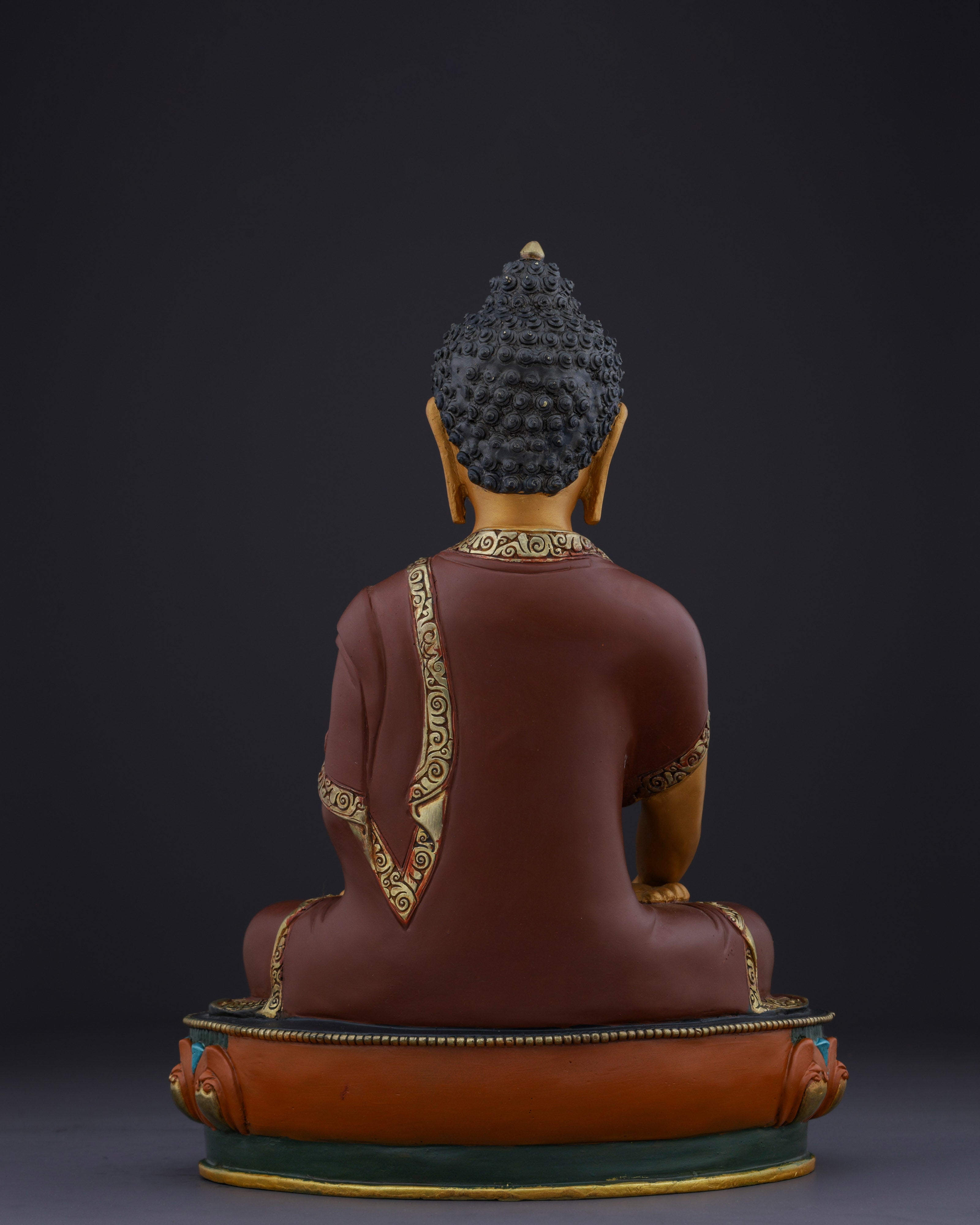 The Enlightened One | Nepalese Handmade Sakyamuni Buddha Statue