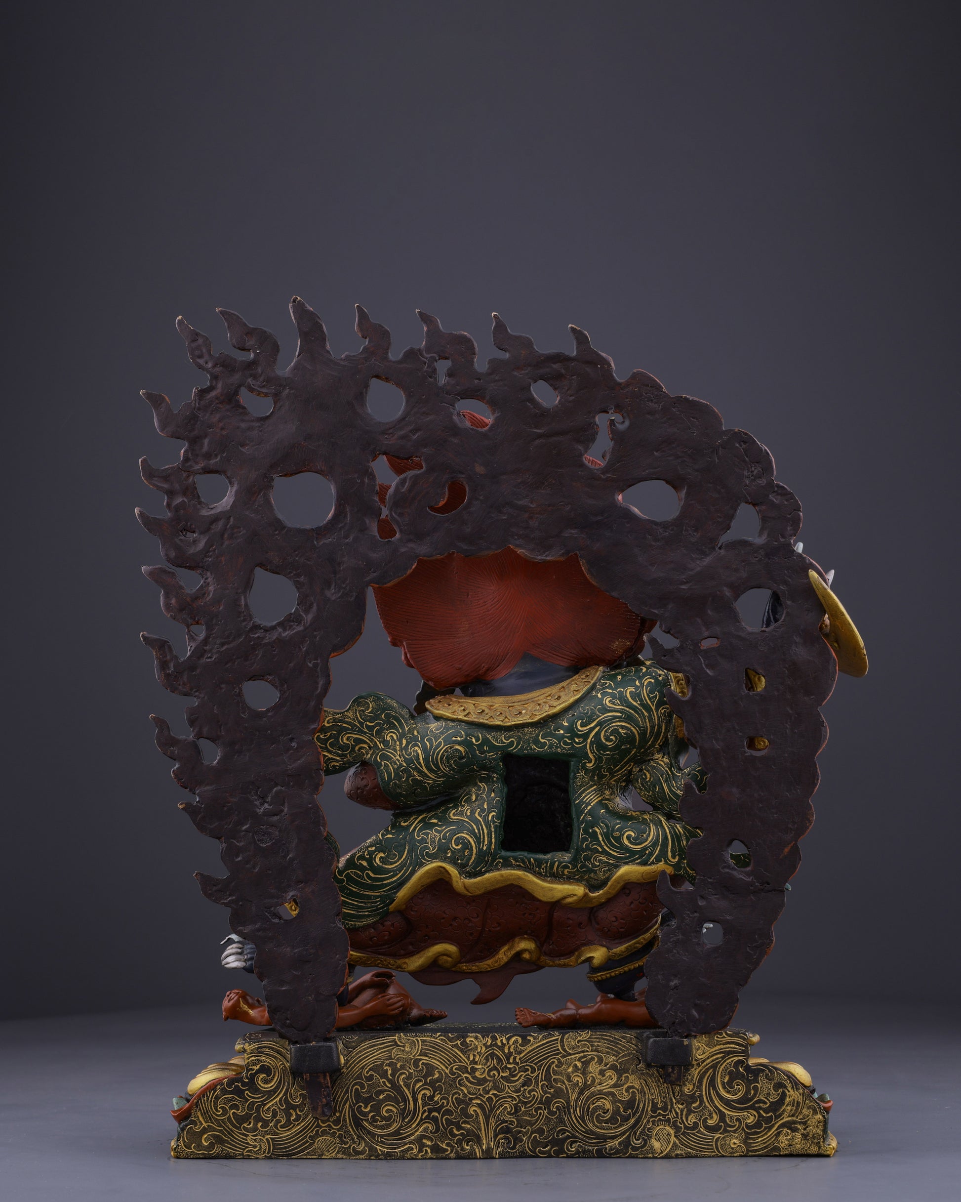 The Guardian of Sacred Transformation | Kajupa Mahakala - Authentic Handcrafted Statue
