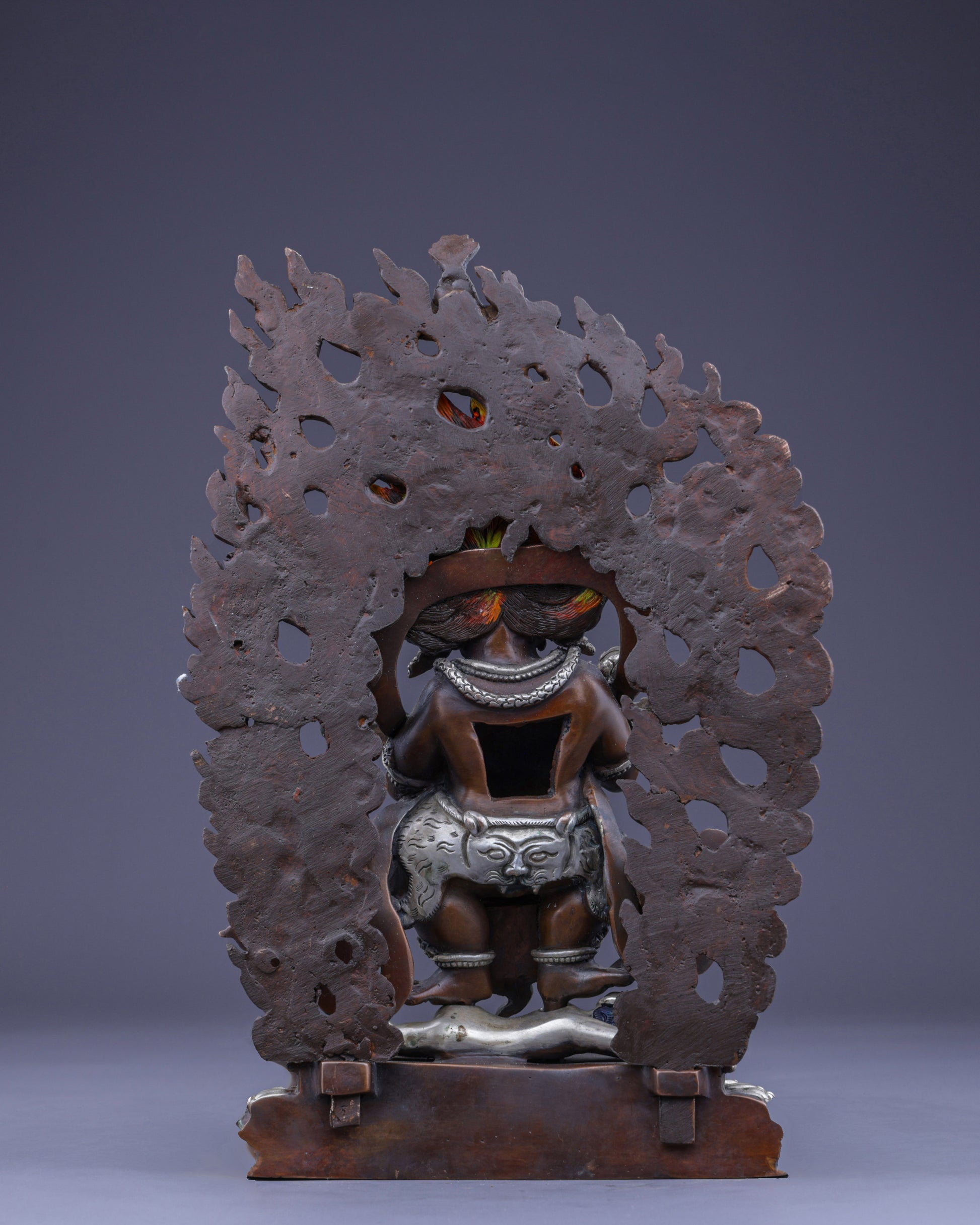 Majestic Sakya Mahakala | Supreme Protector of Ancient Wisdom - Authentic Handcrafted Statue