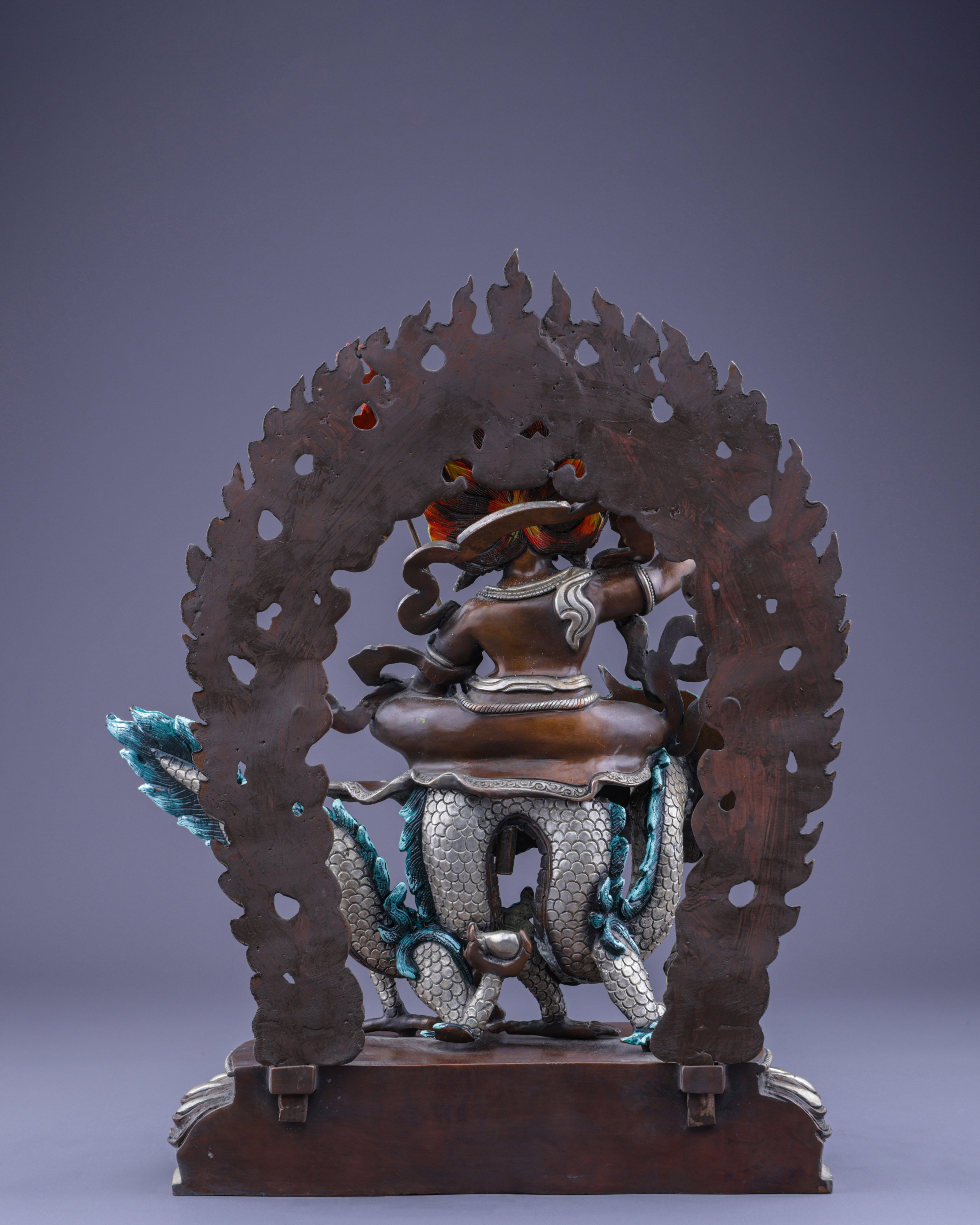 Sacred White Dzambhala | Guardian of Prosperity and Wisdom