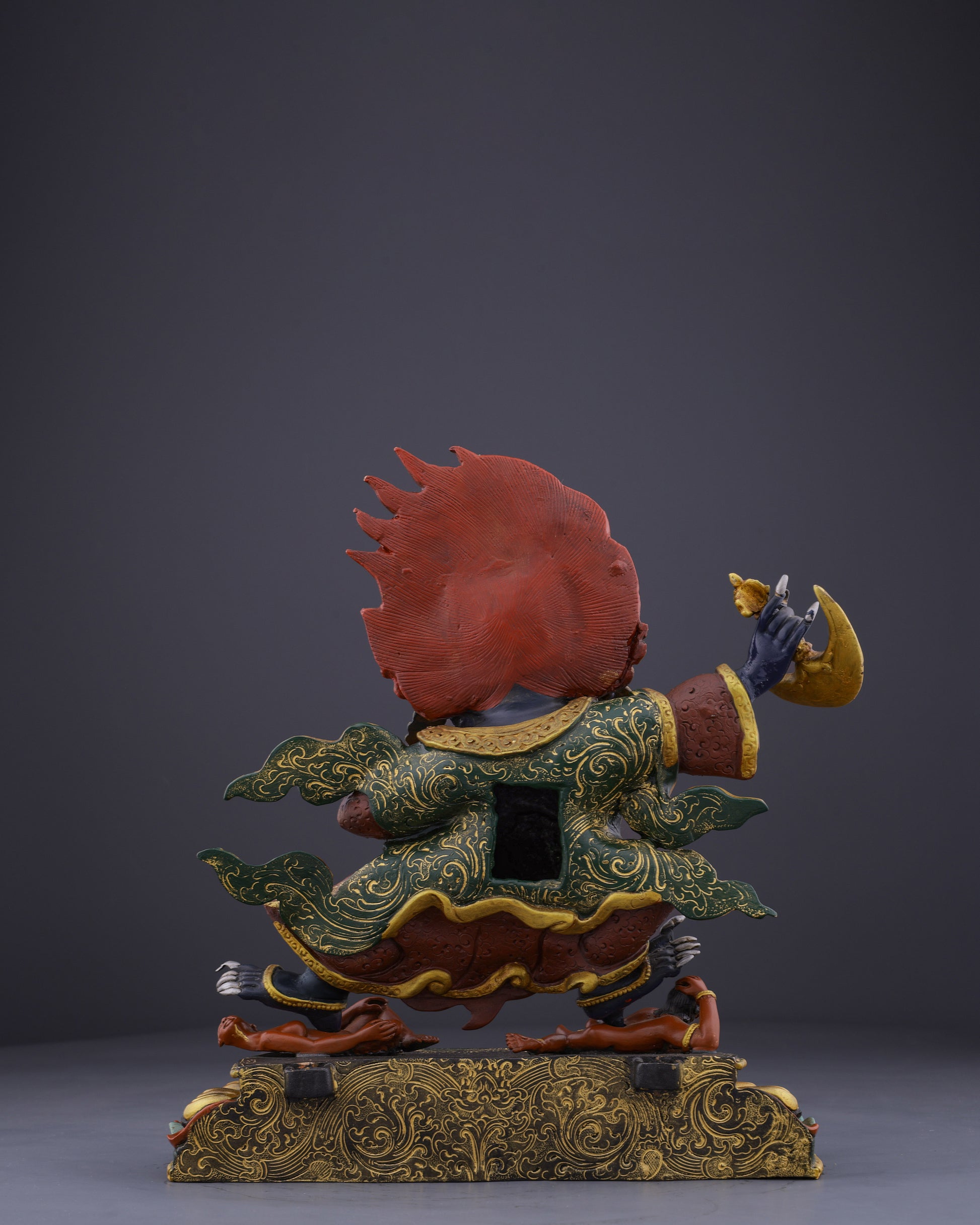 The Guardian of Sacred Transformation | Kajupa Mahakala - Authentic Handcrafted Statue