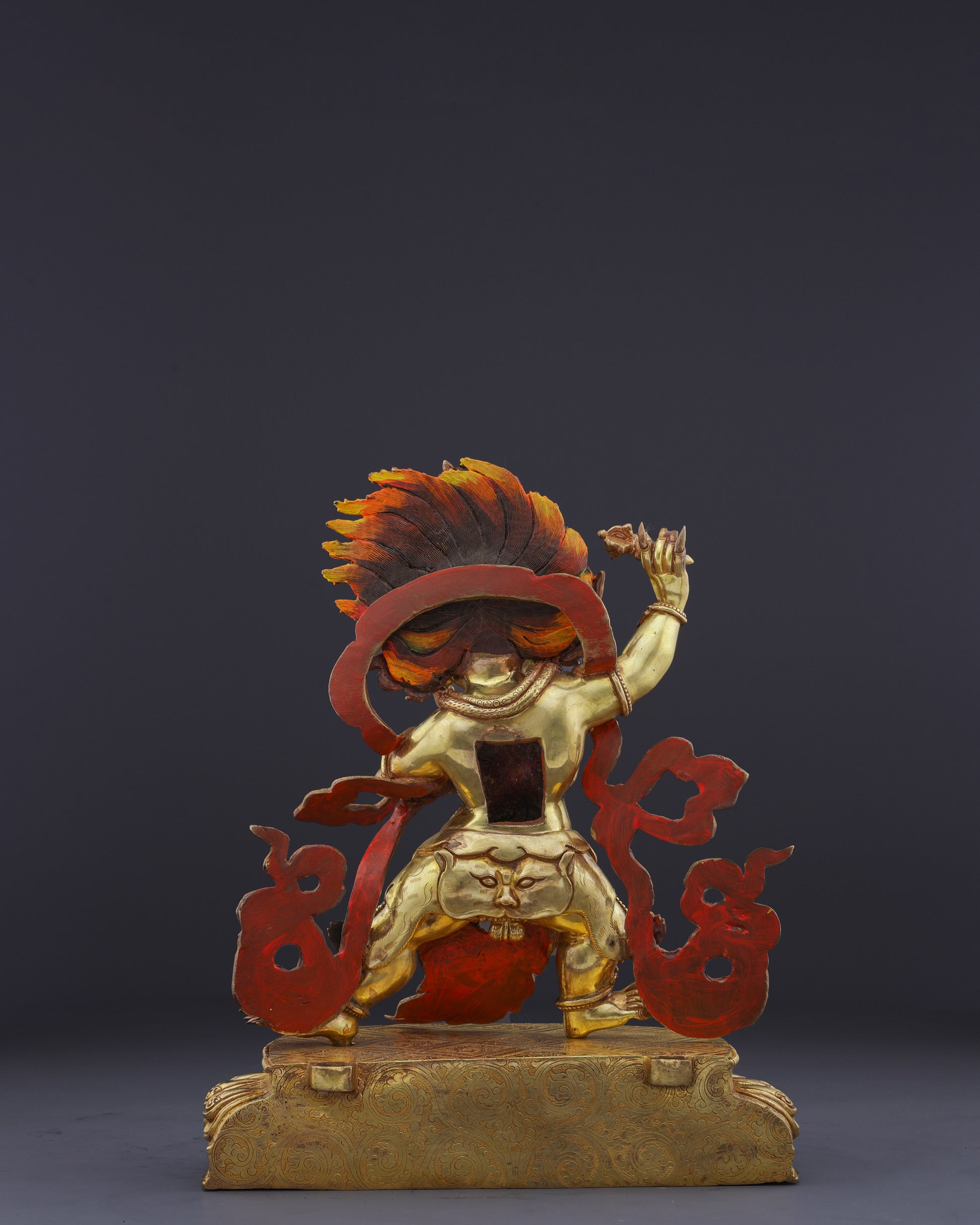 The Divine Protector | Handcrafted Vajrapani Statue - Authentic Handcrafted Statue