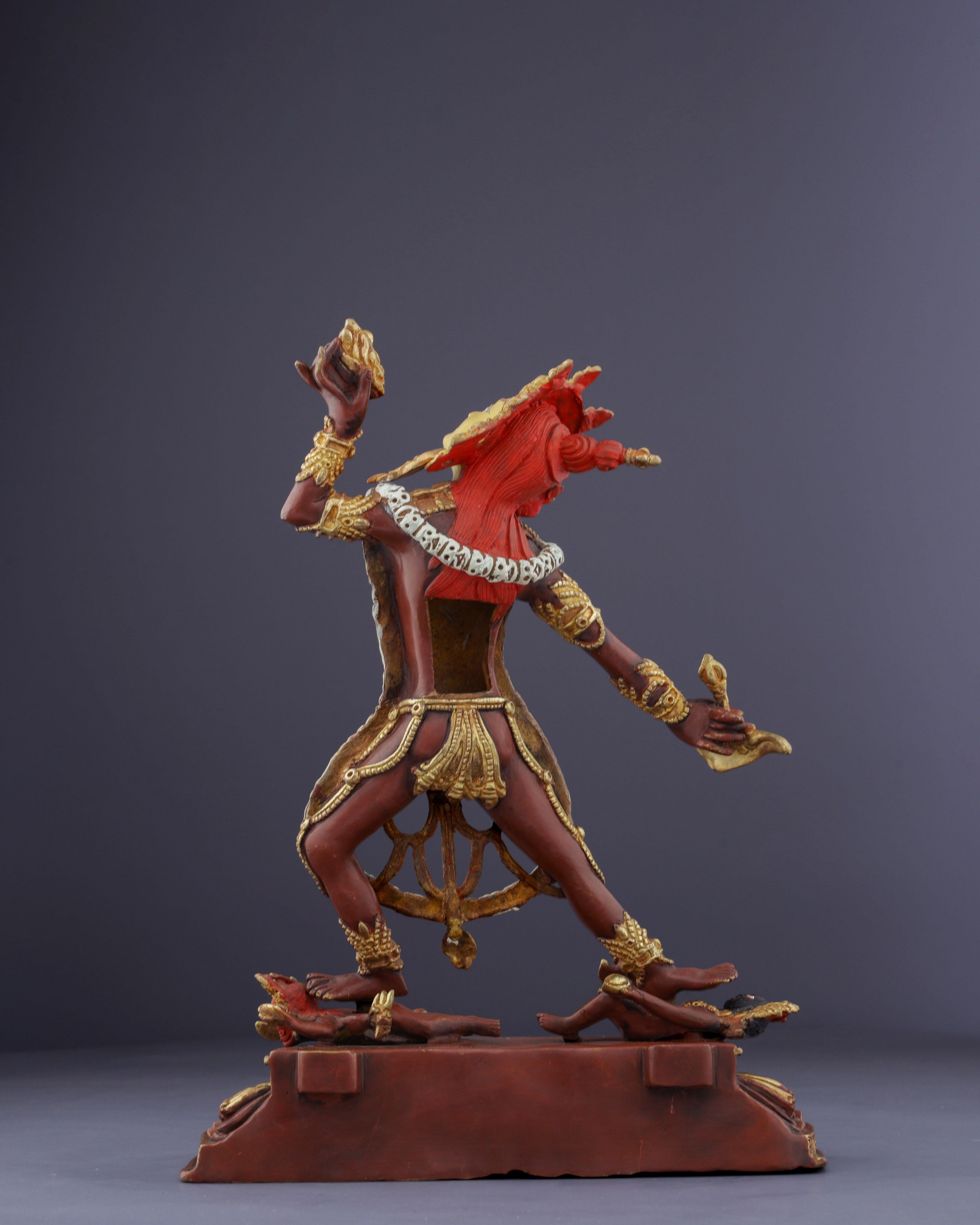 The Fierce Dakini | Nepalese Handmade Vajrayogini Statue