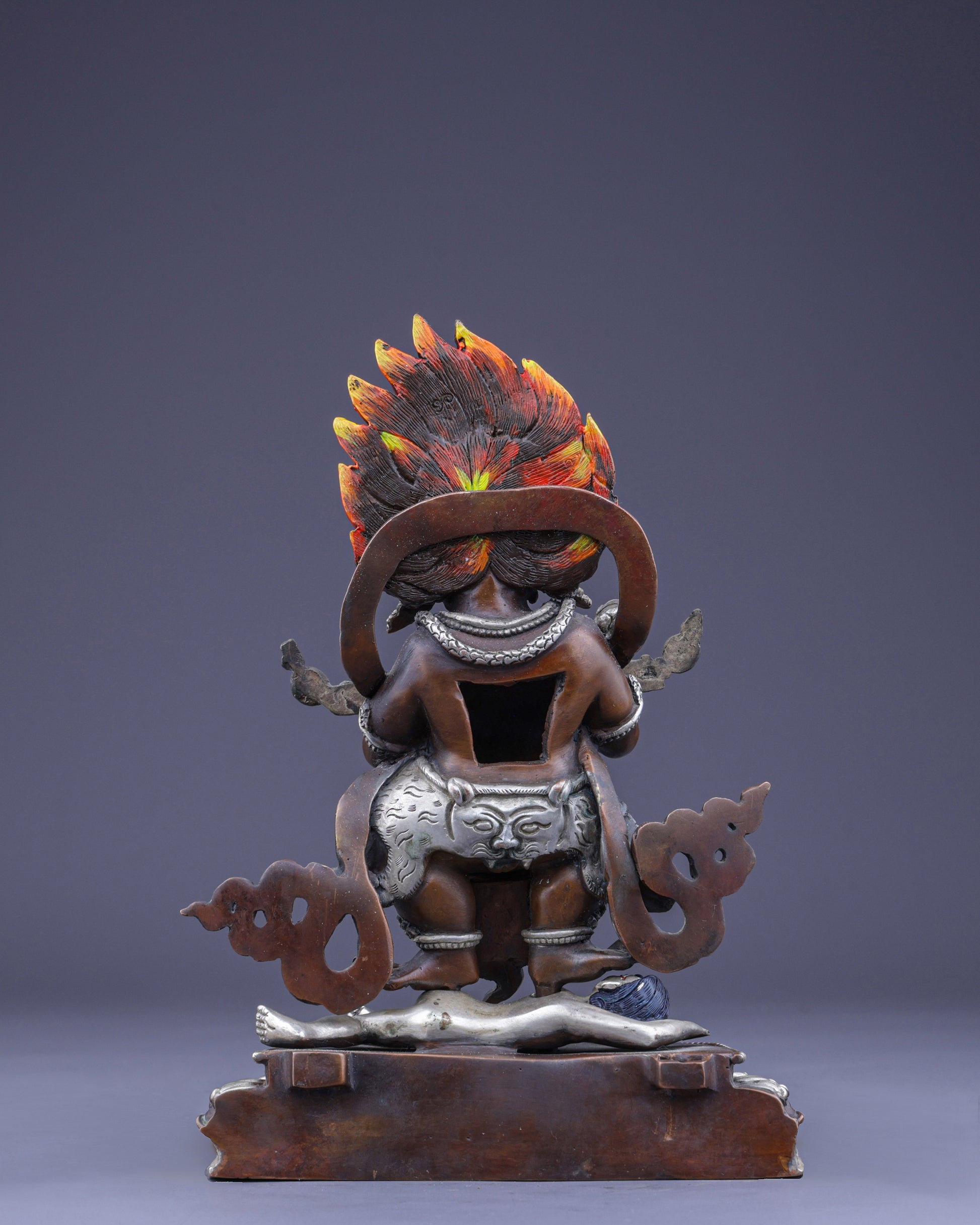 Majestic Sakya Mahakala | Supreme Protector of Ancient Wisdom - Authentic Handcrafted Statue