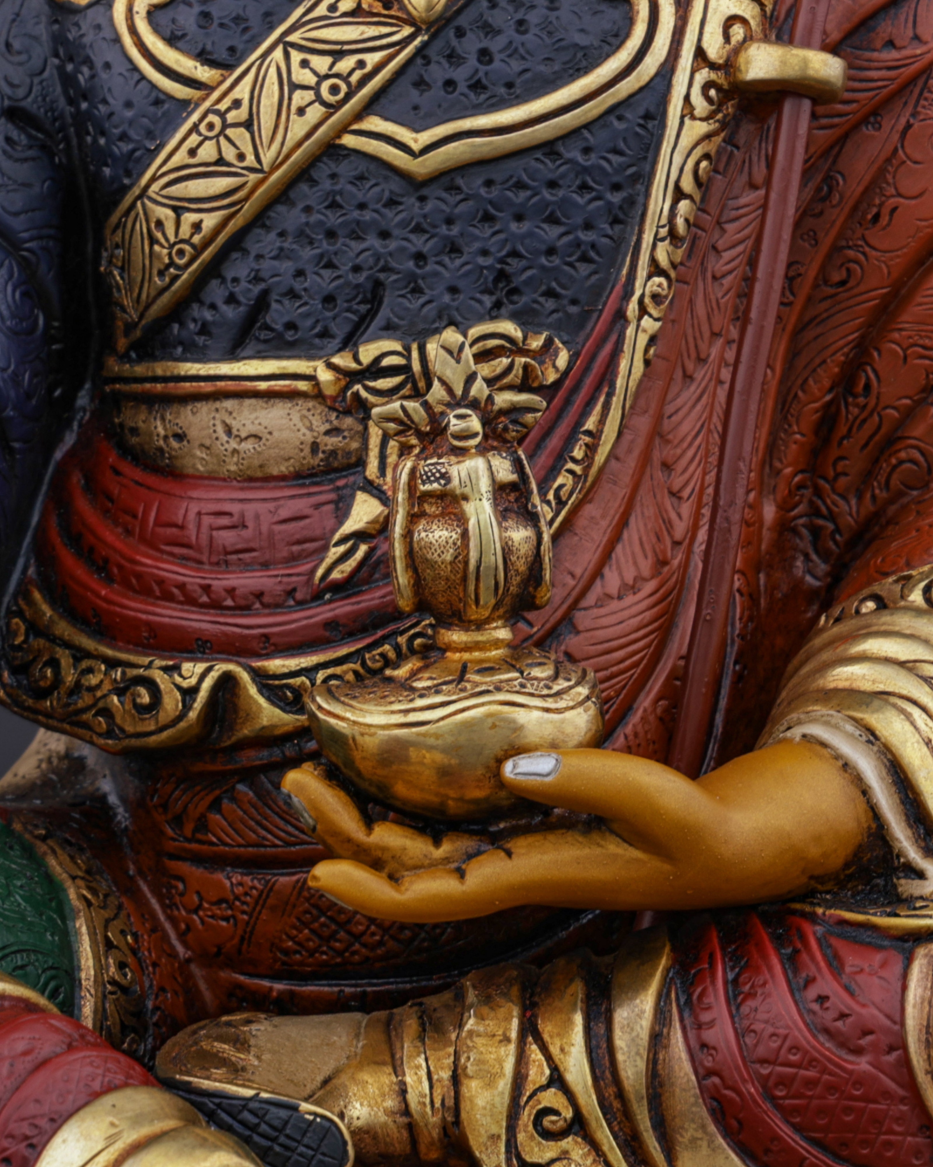 A Sacred Presence | Handcrafted Guru Ringpoche Statue