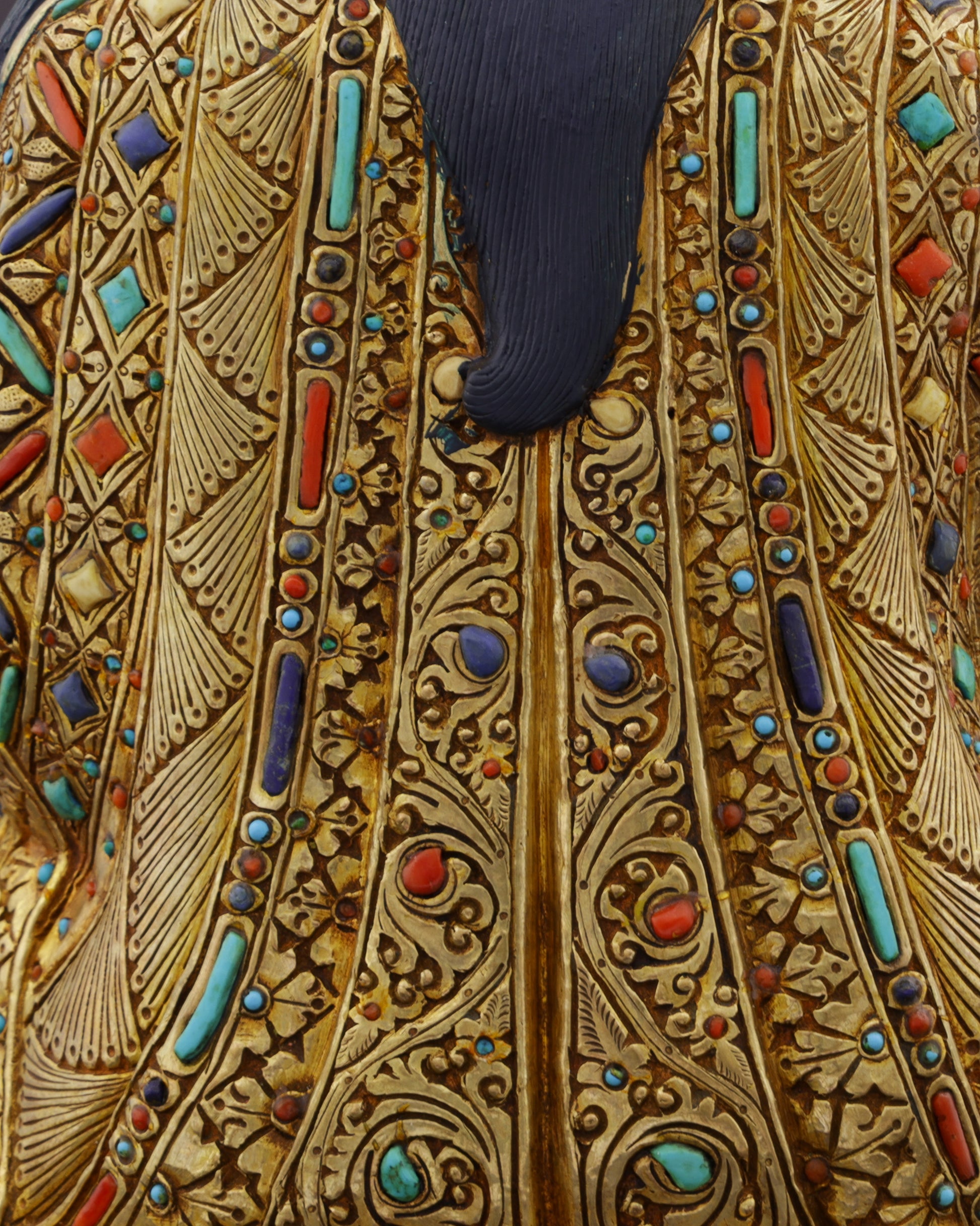 Sacred Presence | The Magnificent Guru Rinpoche Handcrafted Statue - Authentic Handcrafted Statue
