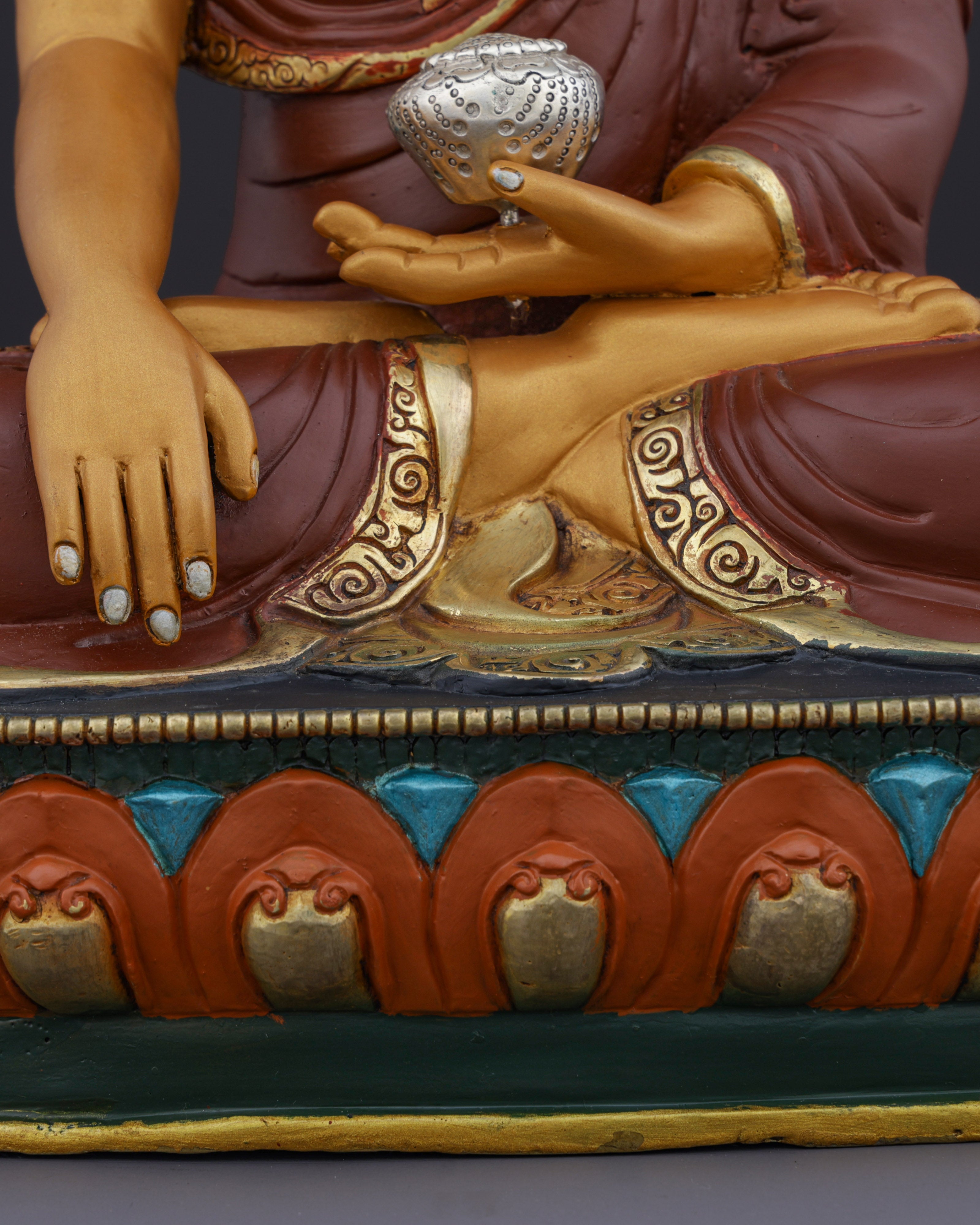 The Enlightened One | Nepalese Handmade Sakyamuni Buddha Statue