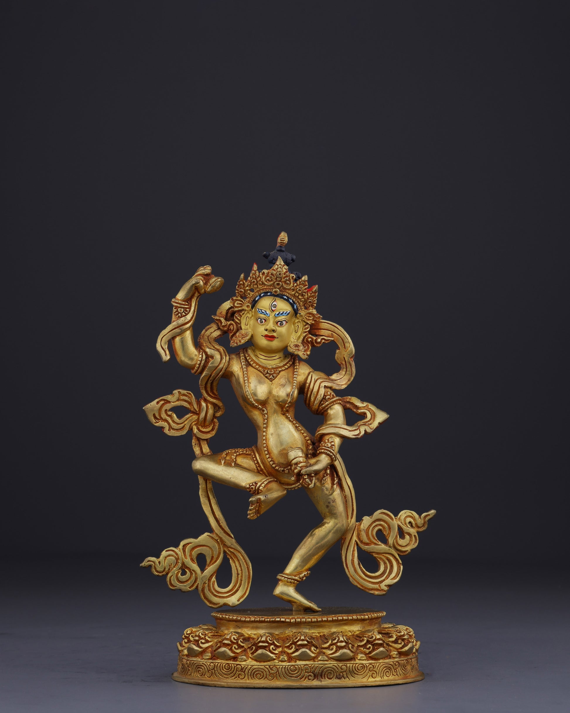 The Dakini of Liberation | Nepalese Handmade Machig Labdron Statue - Authentic Handcrafted Statue
