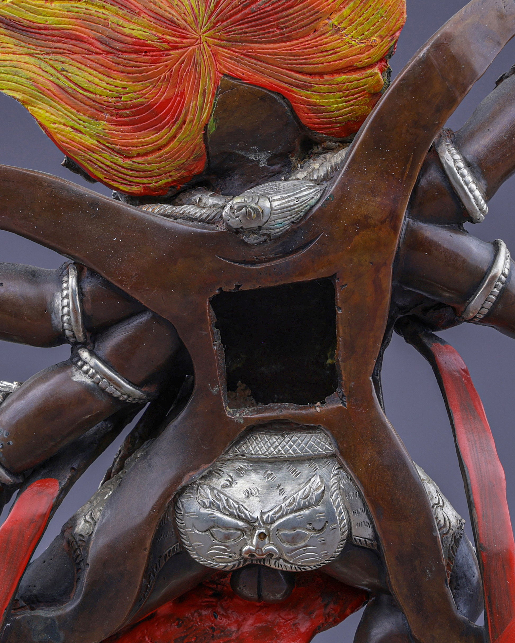 Six-Armed Mahakala | The Fierce Protector of Sacred Dharma - Authentic Handcrafted Statue
