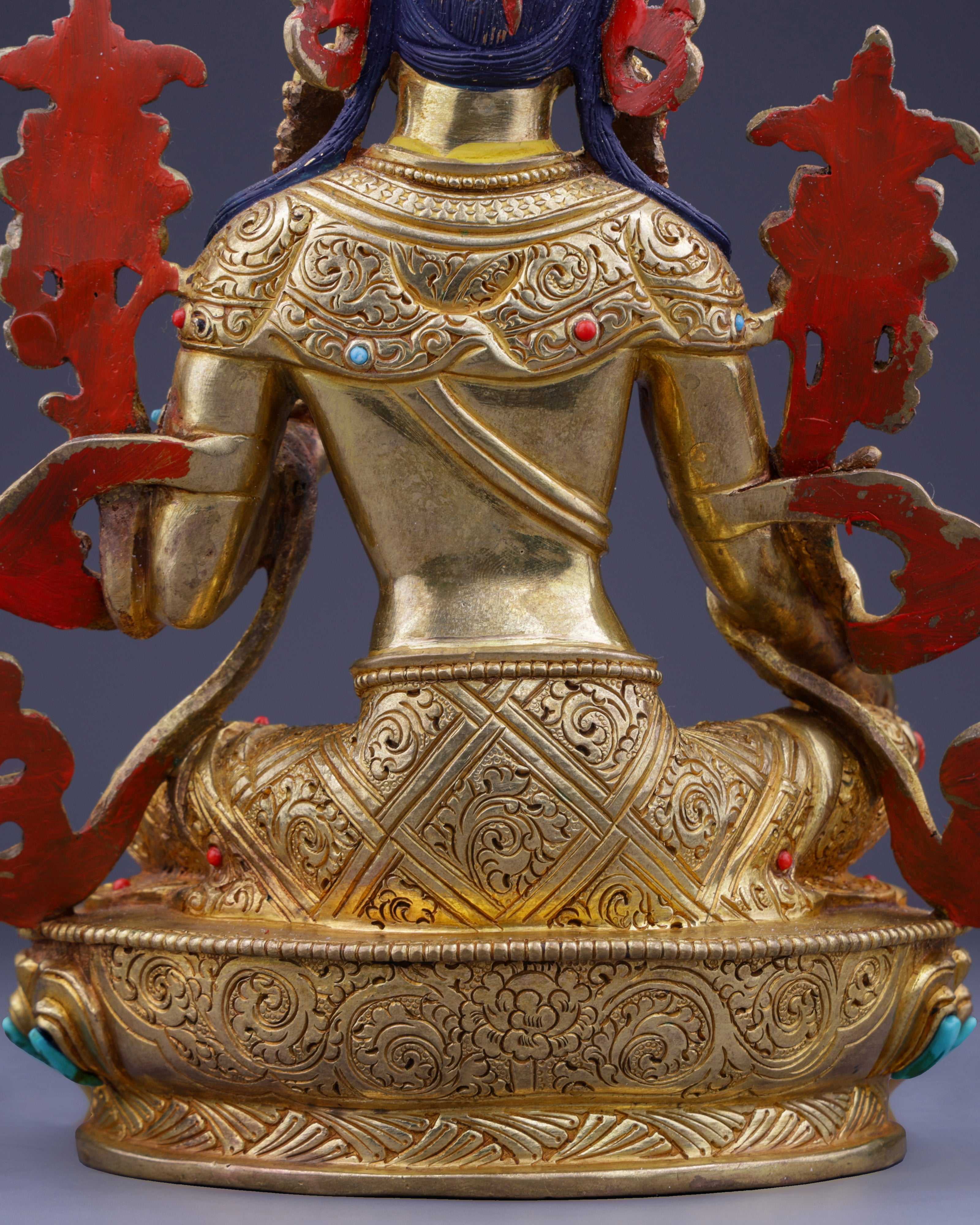 Divine Mother of Liberation | Exquisite Green Tara in Royal Elegance