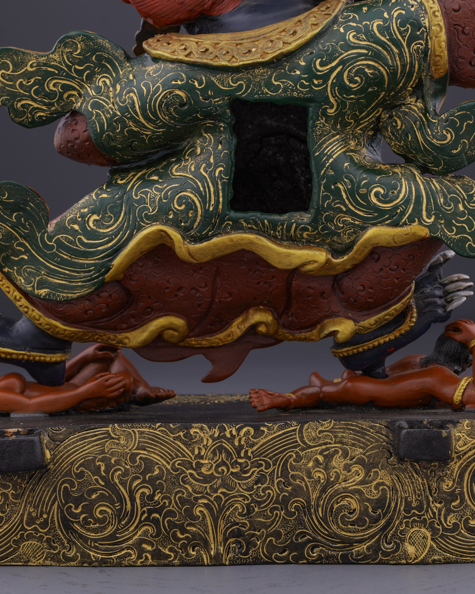 The Guardian of Sacred Transformation | Kajupa Mahakala - Authentic Handcrafted Statue