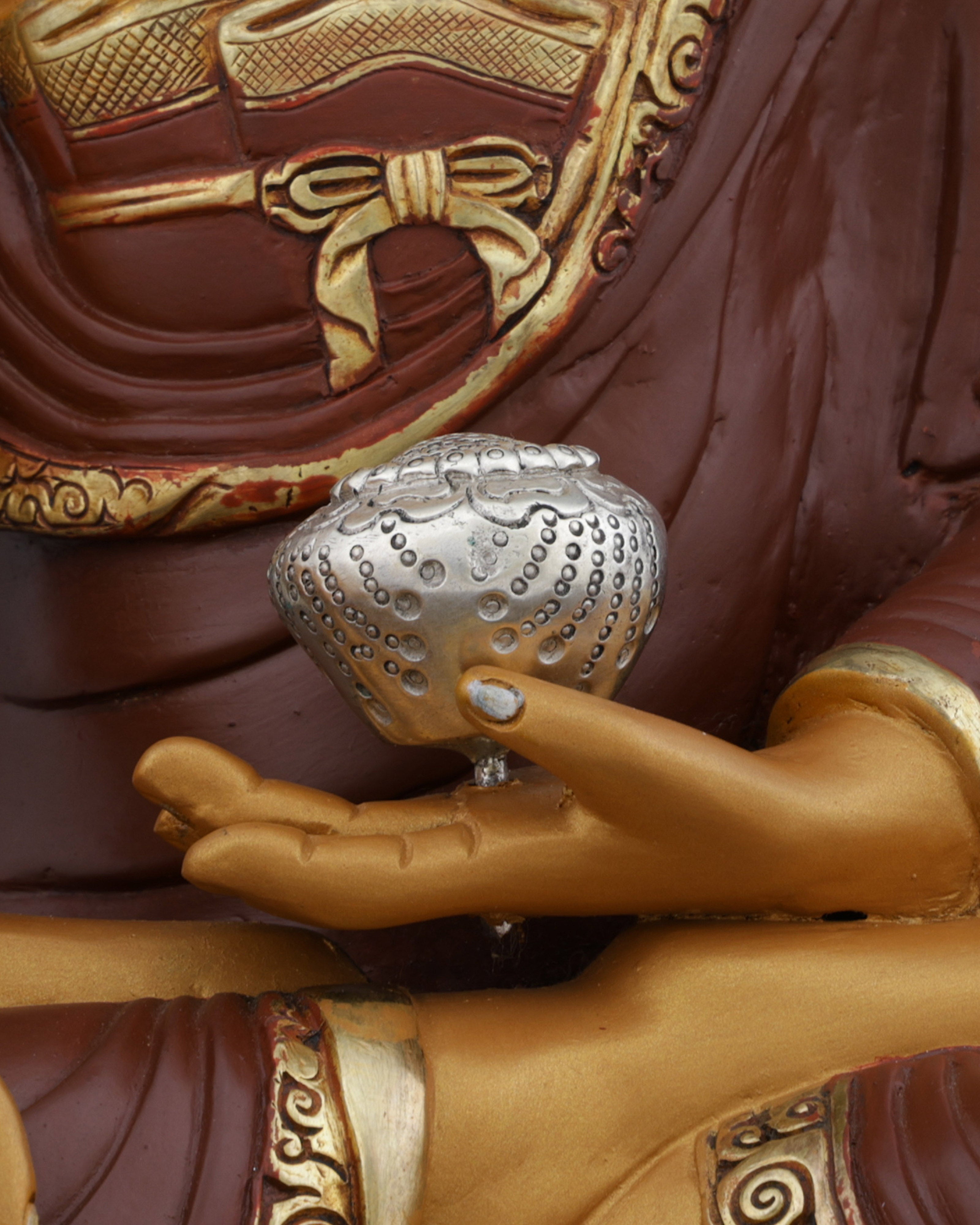 The Enlightened One | Nepalese Handmade Sakyamuni Buddha Statue