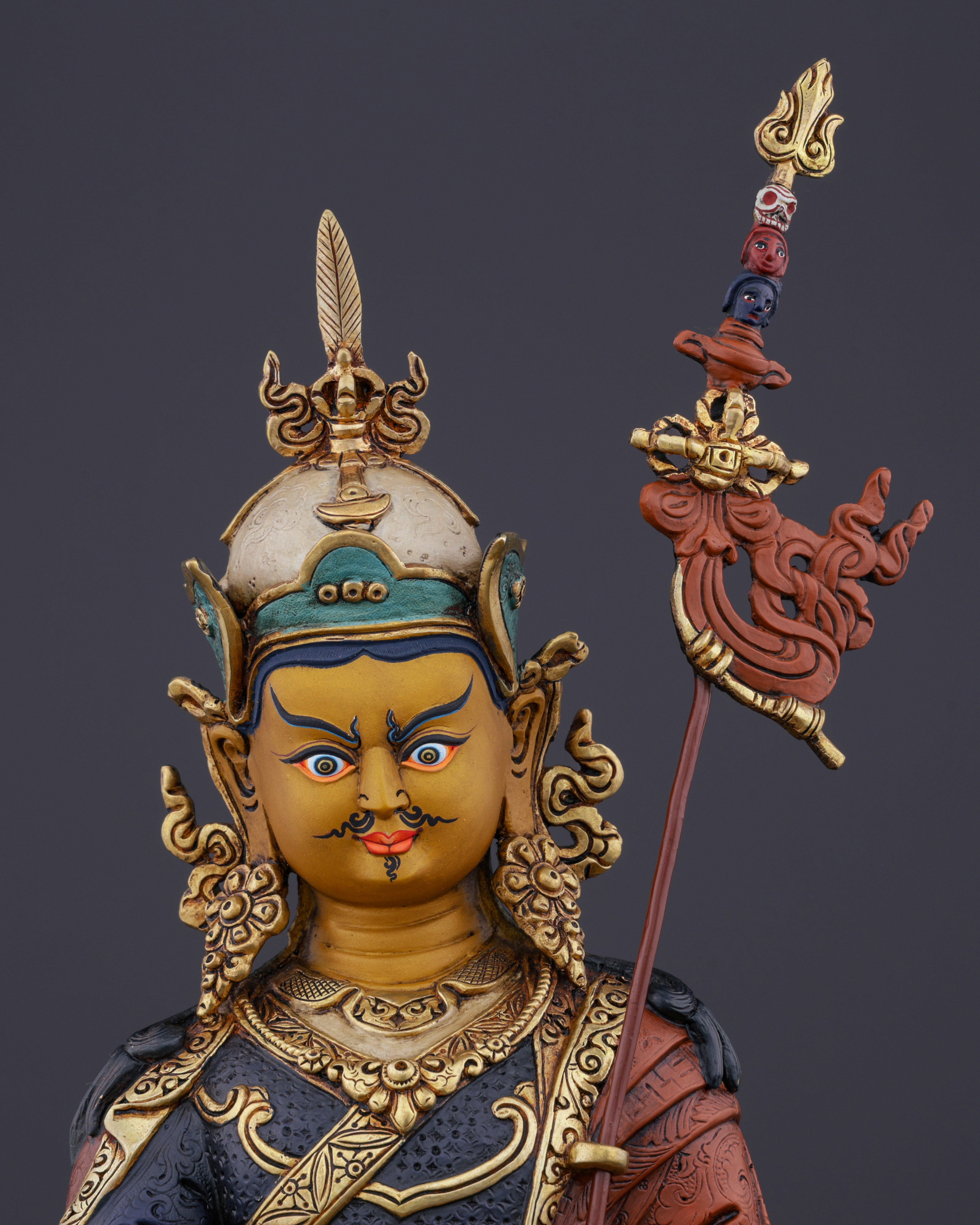 A Sacred Presence | Handcrafted Guru Ringpoche Statue