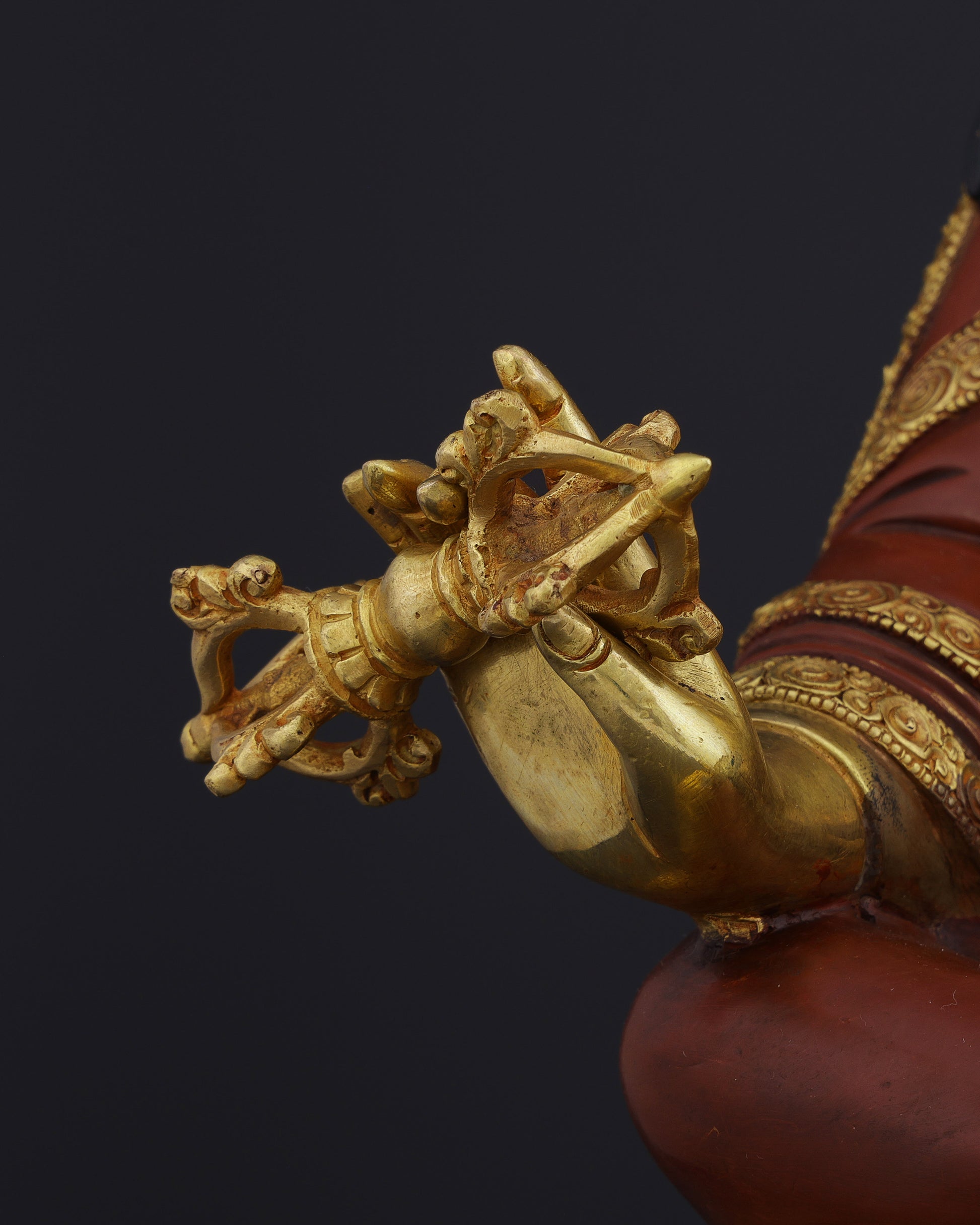 The Second Buddha | Nepalese Handmade Guru Rinpoche Statue - Authentic Handcrafted Statue