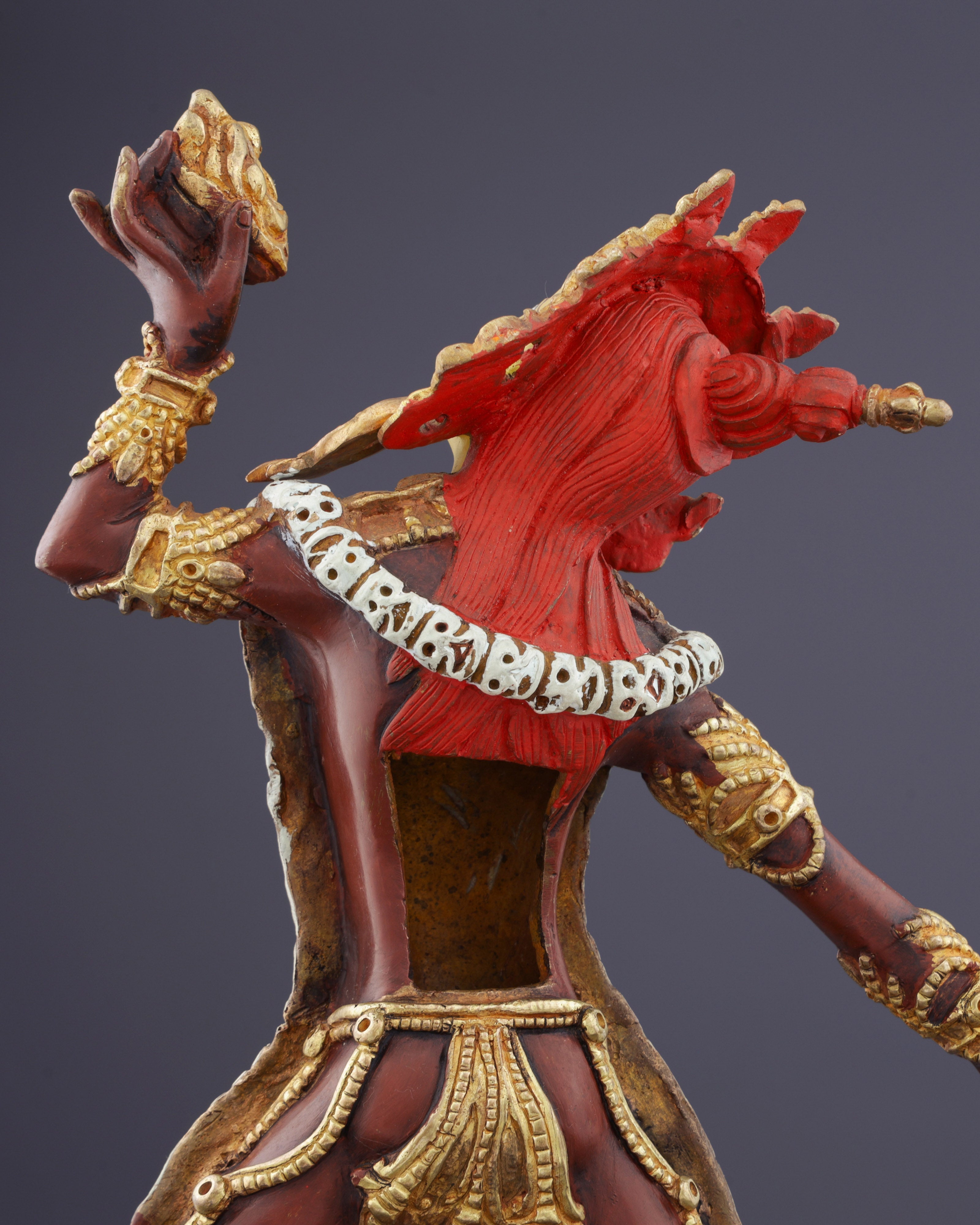 The Fierce Dakini | Nepalese Handmade Vajrayogini Statue