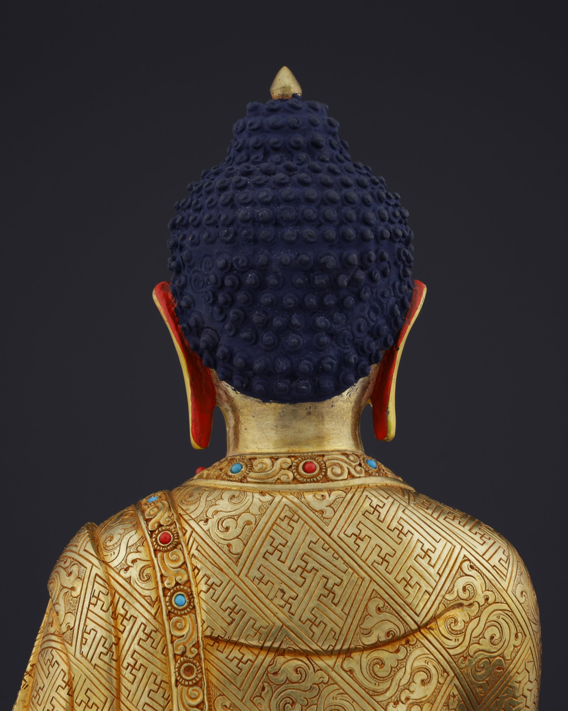 The Enlightened One | Handcrafted Sakyamuni Buddha Statue - Authentic Handcrafted Statue