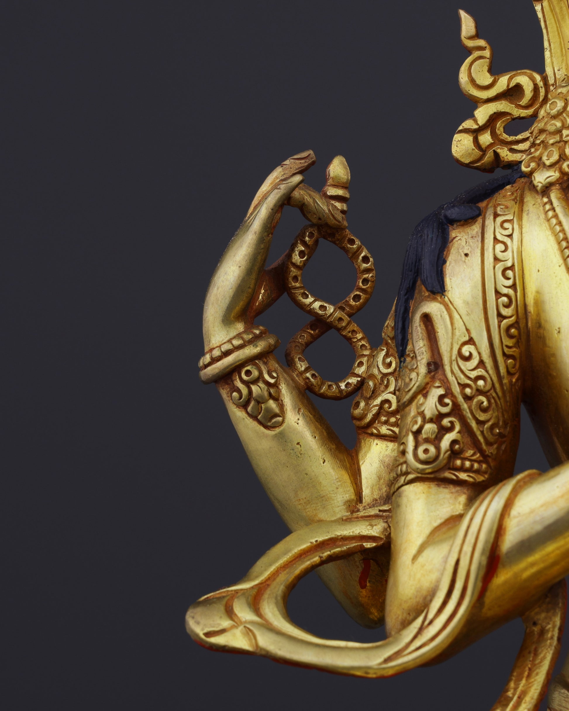 The Divine Compassion | Handcrafted Chengresi Avalokiteshvara - Authentic Handcrafted Statue