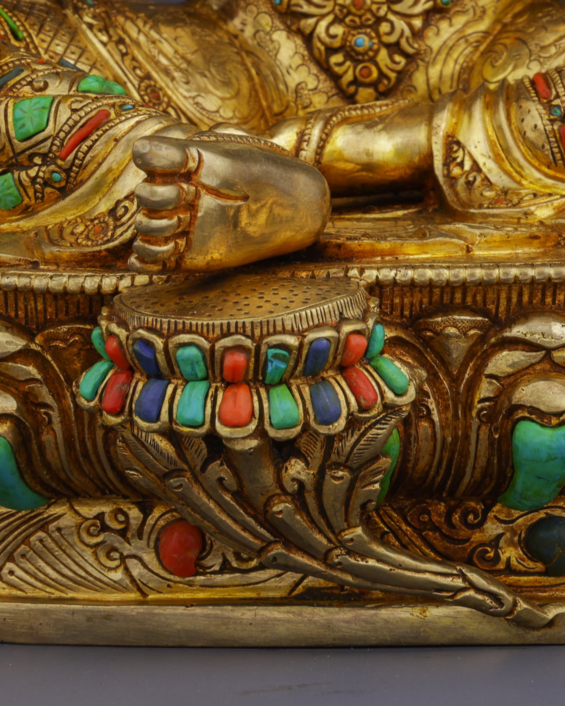 Divine Compassion | The Exquisite Green Tara Handcrafted Statue - Authentic Handcrafted Statue