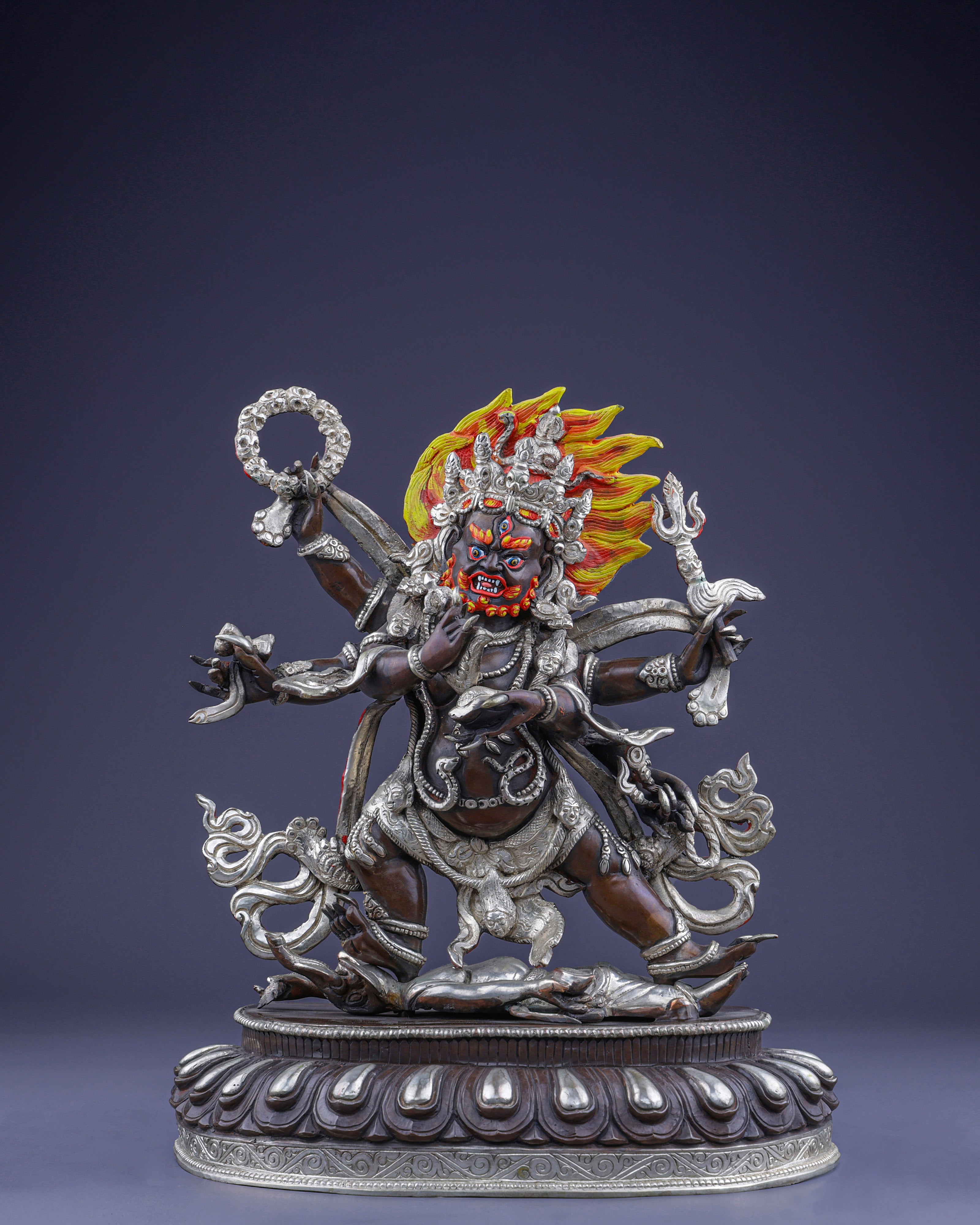 Six-Armed Mahakala | The Fierce Protector of Sacred Dharma