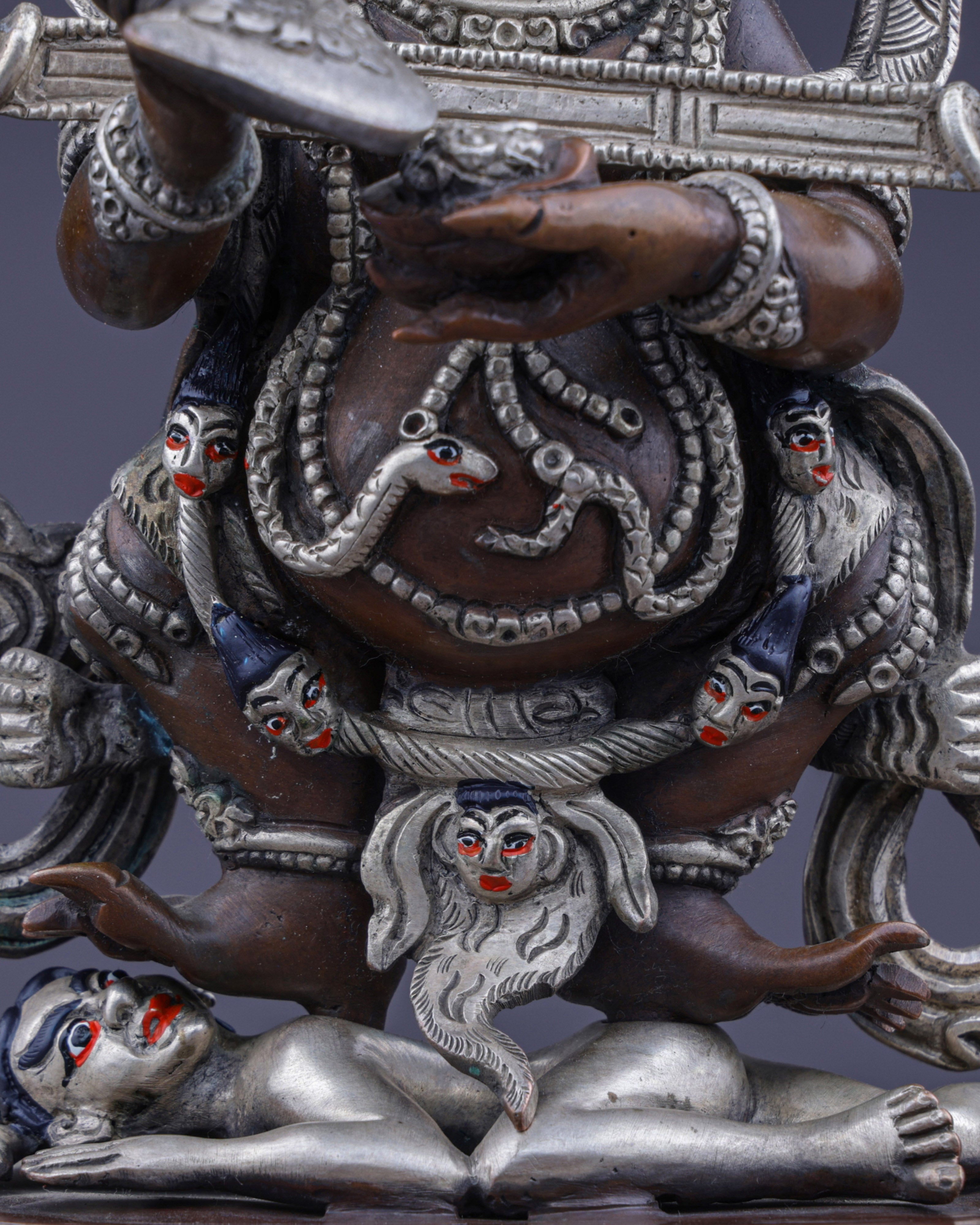 Majestic Sakya Mahakala | Supreme Protector of Ancient Wisdom