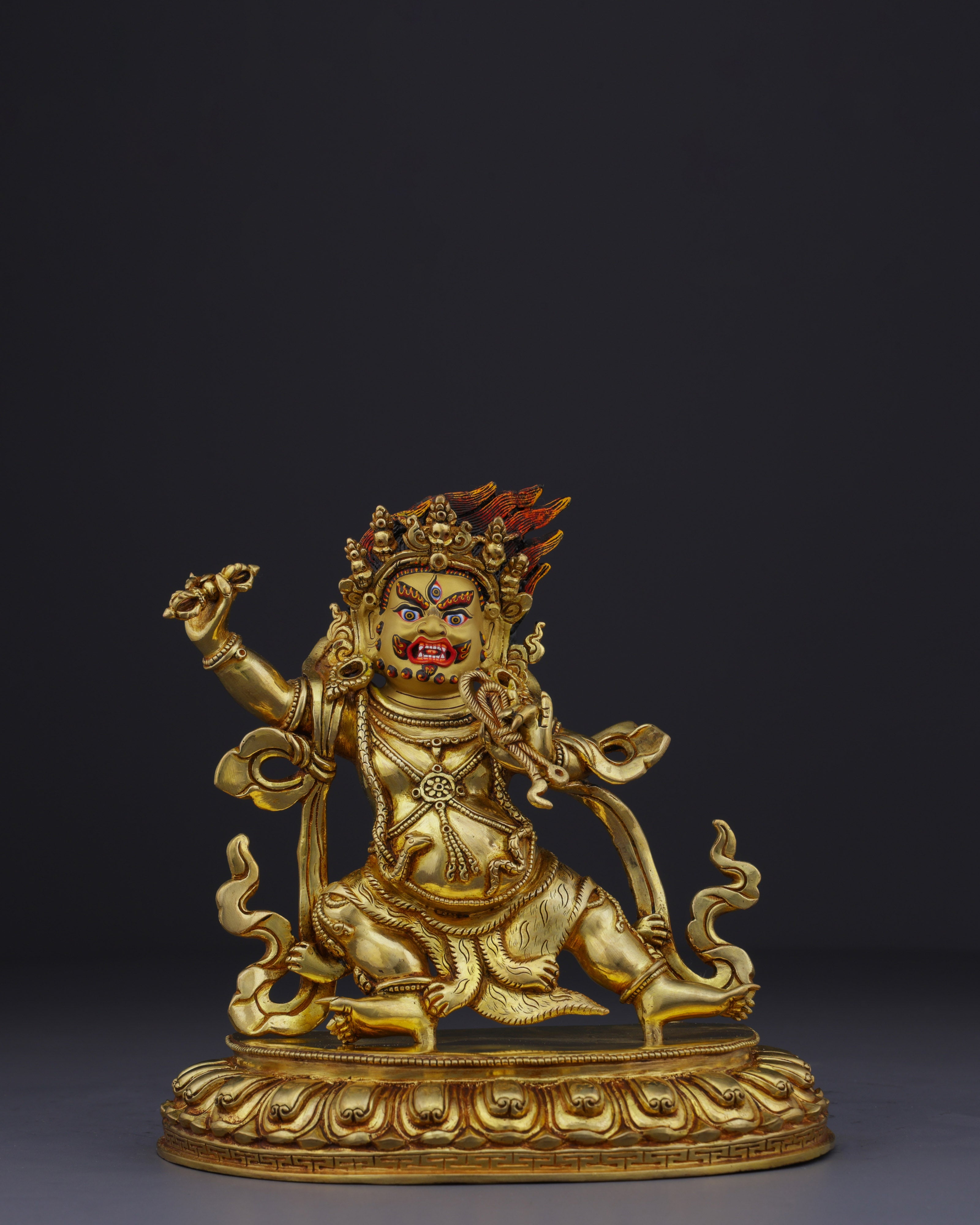 The Divine Guardian | Nepalese Handmade Vajrapani Statue