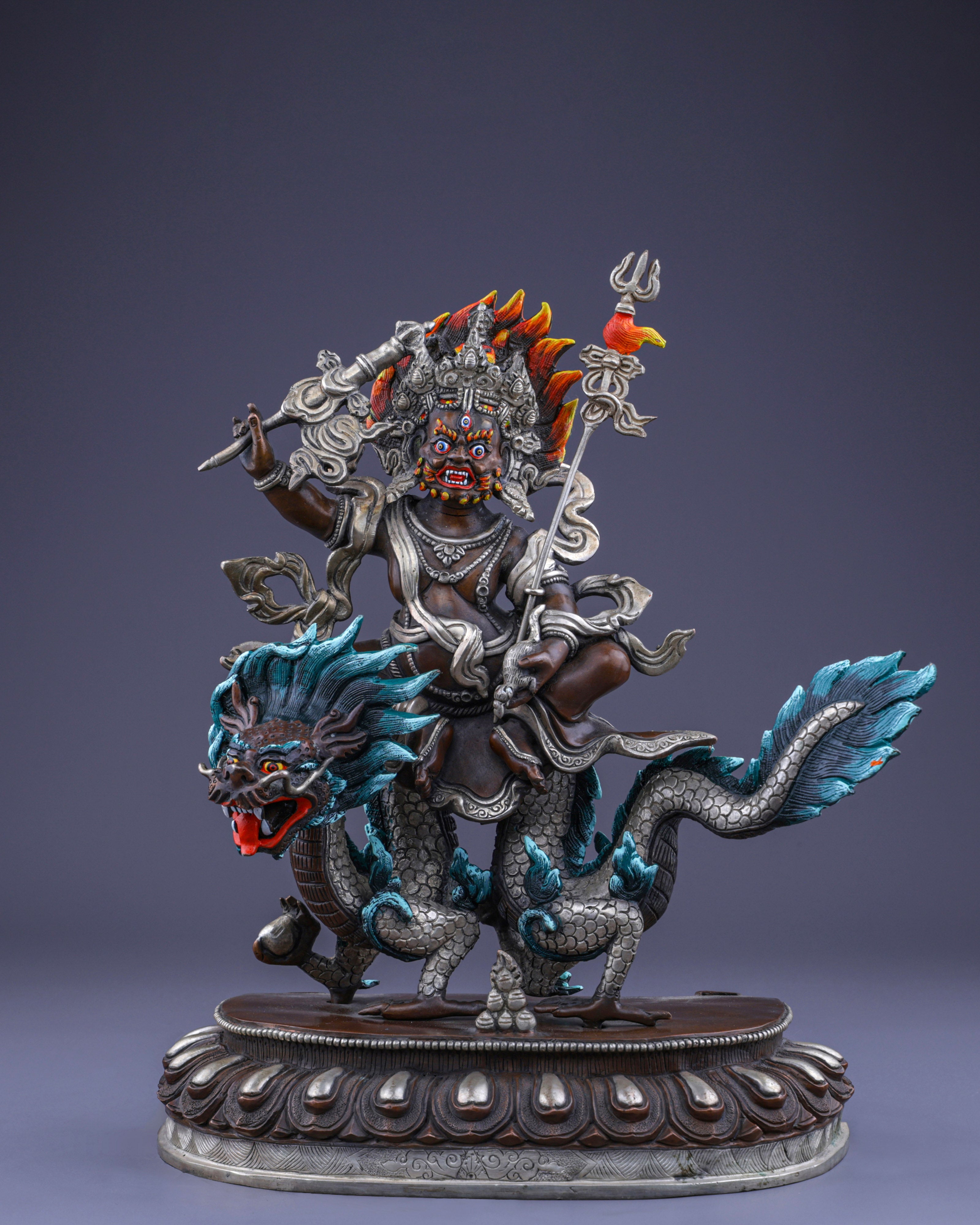 Sacred White Dzambhala | Guardian of Prosperity and Wisdom