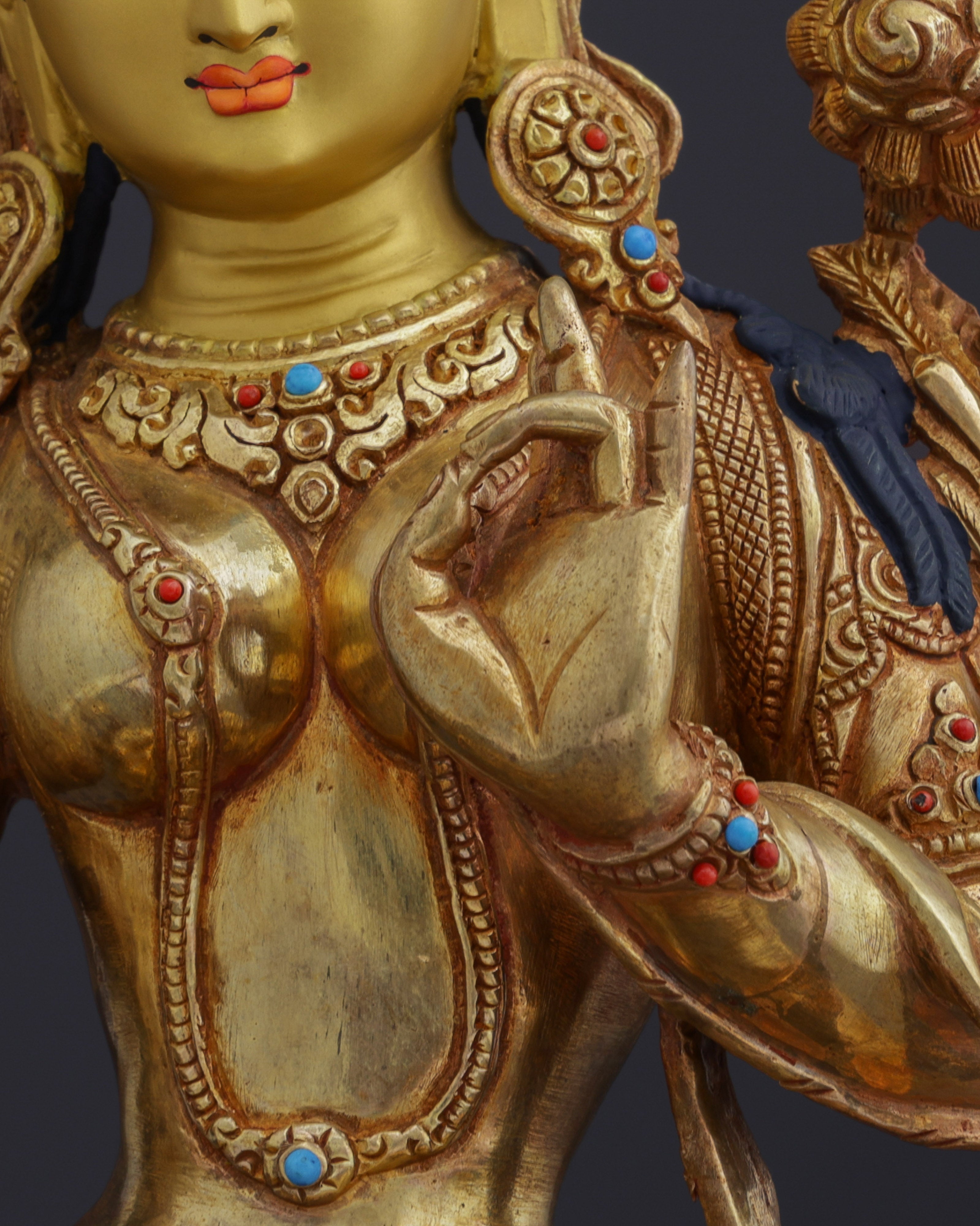 Sacred Green Tara | A Masterpiece of Nepalese Artistry