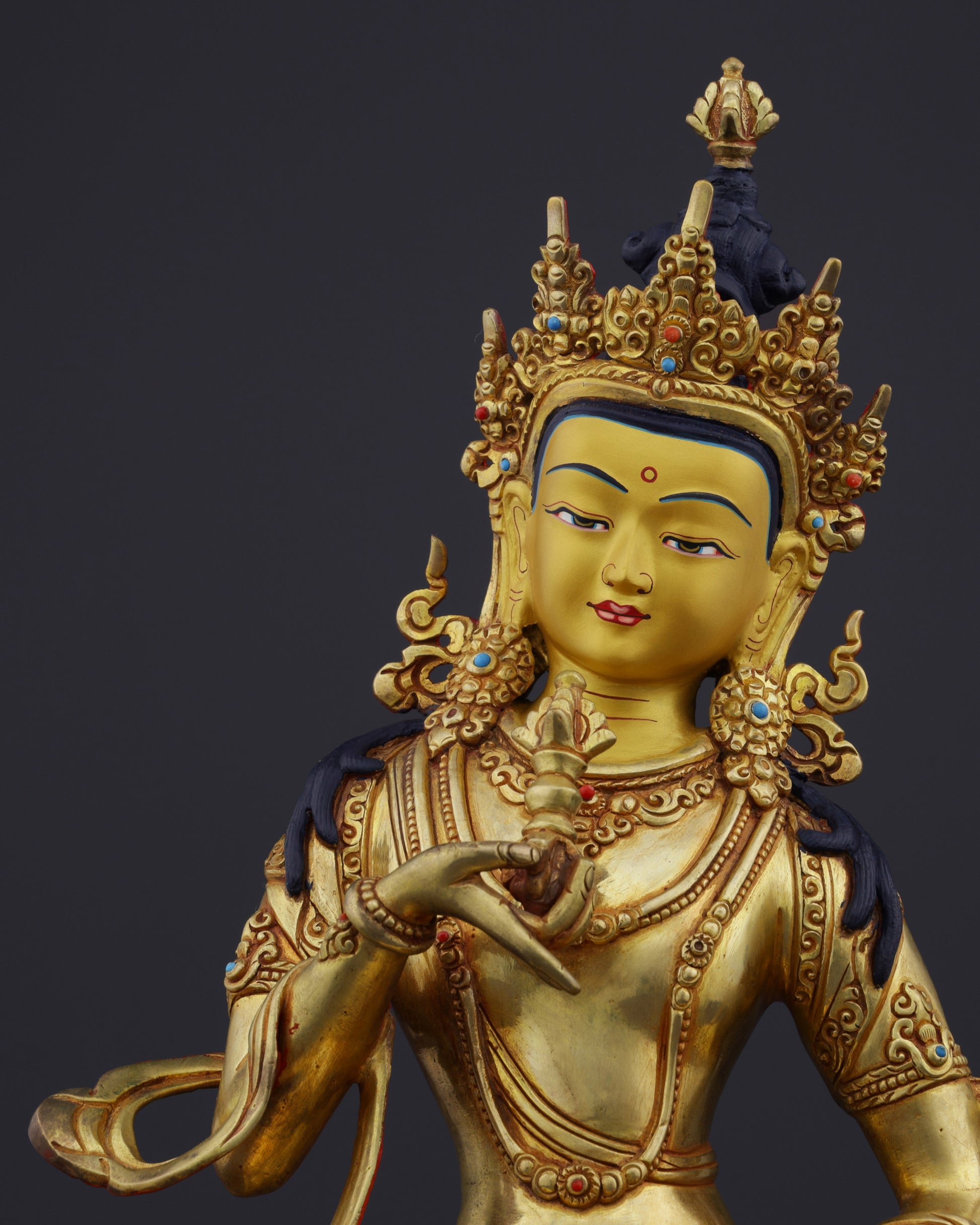 The Diamond Being | Handcrafted Vajrasattva - Authentic Handcrafted Statue