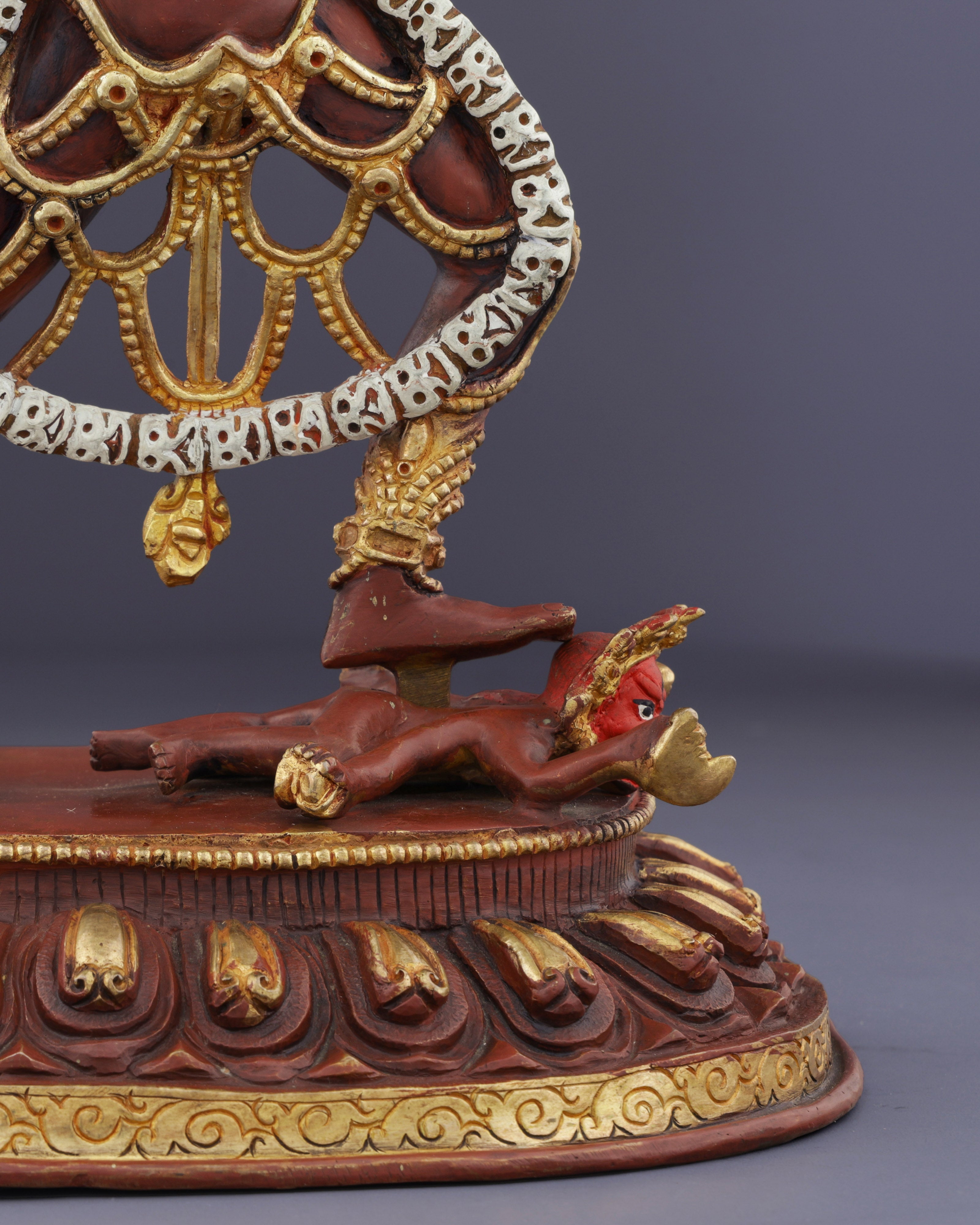 The Fierce Dakini | Nepalese Handmade Vajrayogini Statue