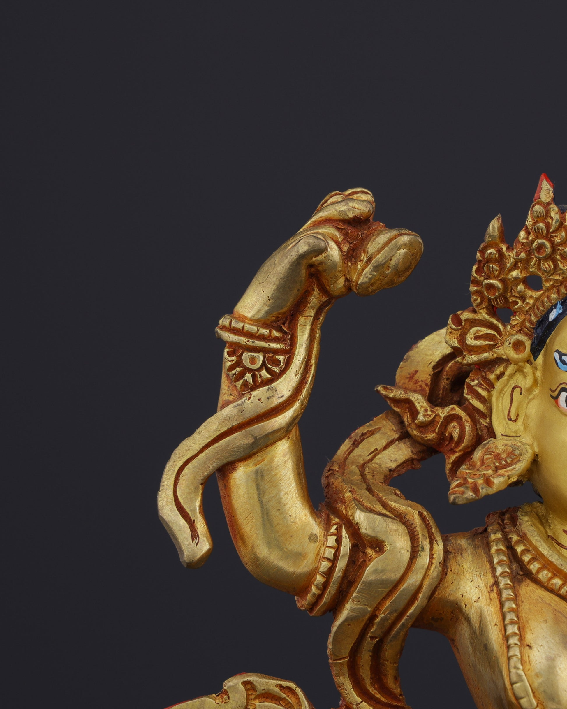The Dakini of Liberation | Nepalese Handmade Machig Labdron Statue - Authentic Handcrafted Statue