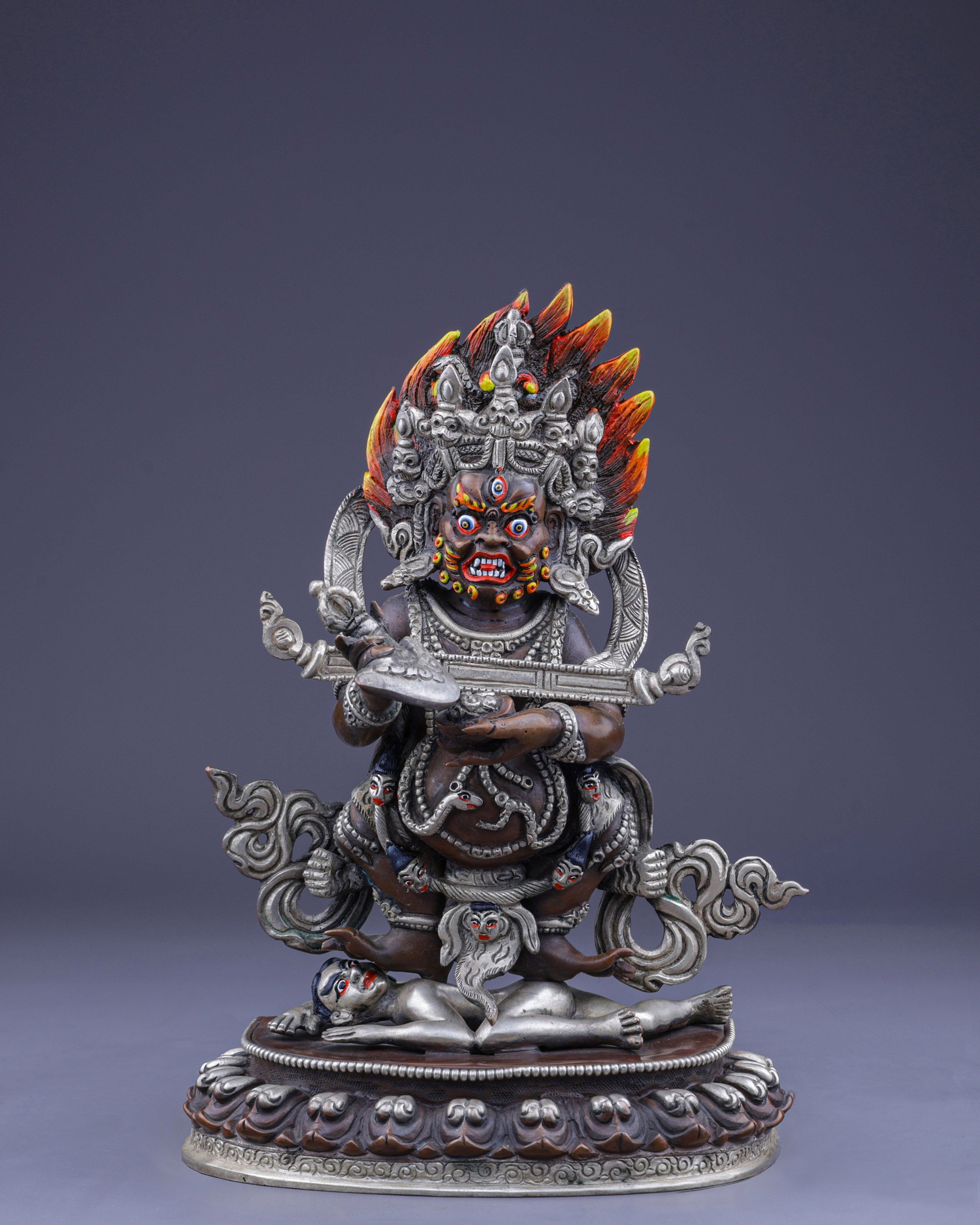 Majestic Sakya Mahakala | Supreme Protector of Ancient Wisdom