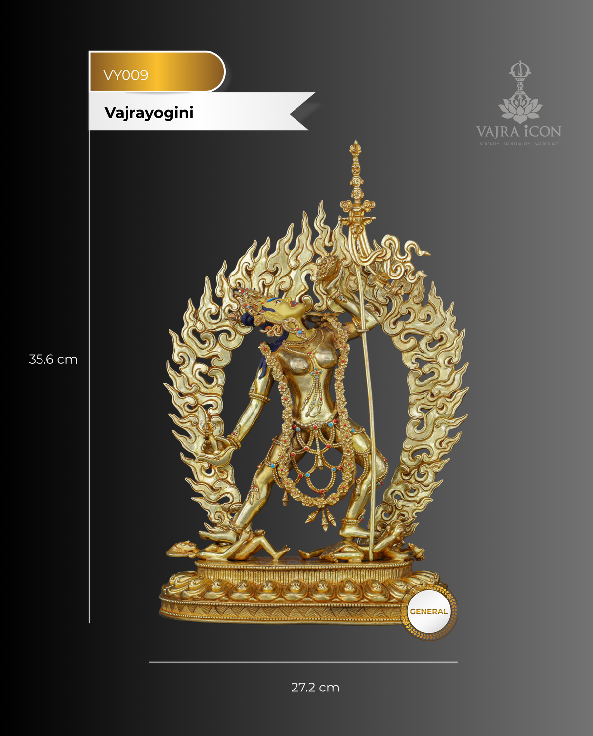 Divine Feminine Power Unveiled | Vajrayogini Statue
