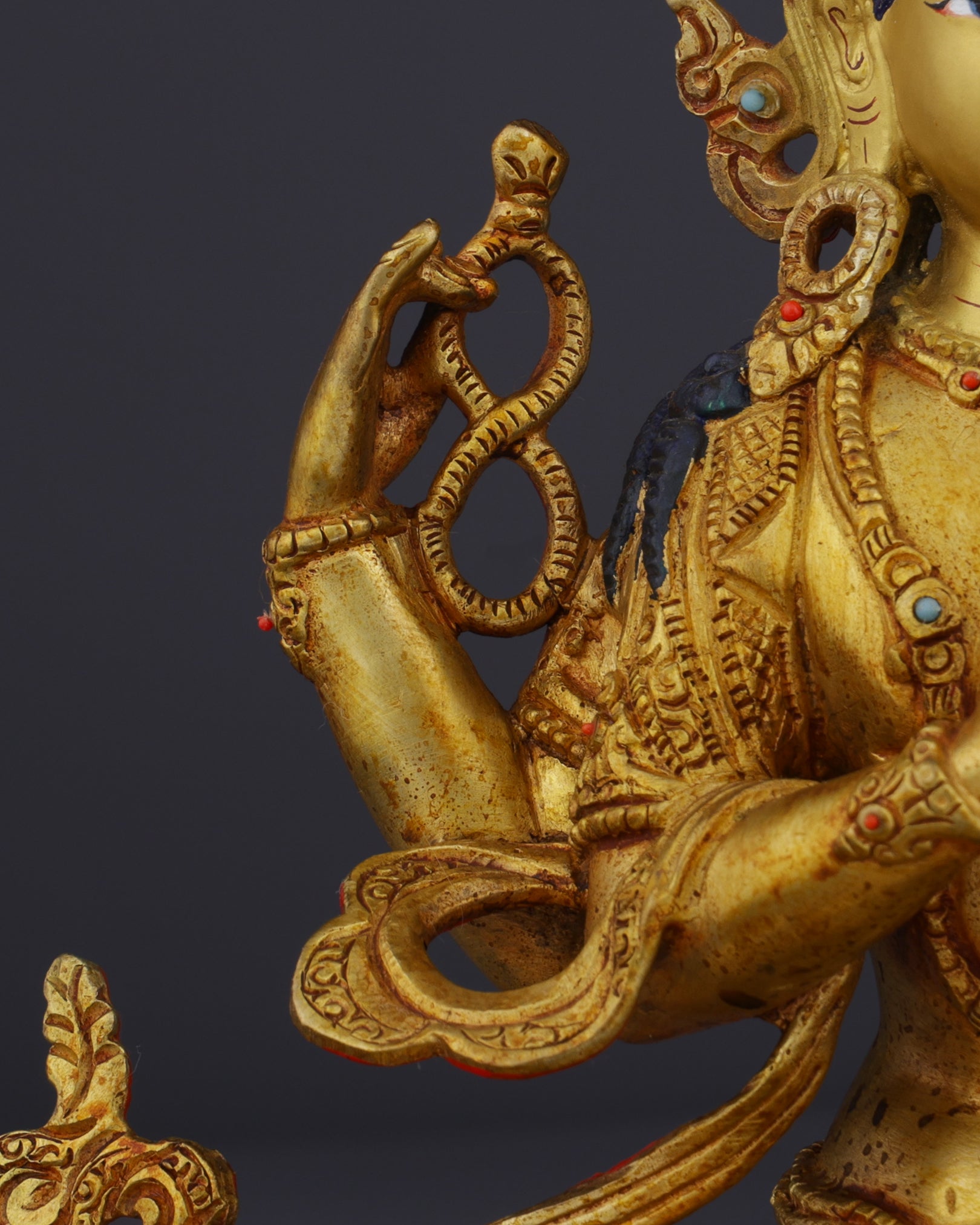 Radiant Compassion | Exquisite Nepalese Chengresi Masterpiece