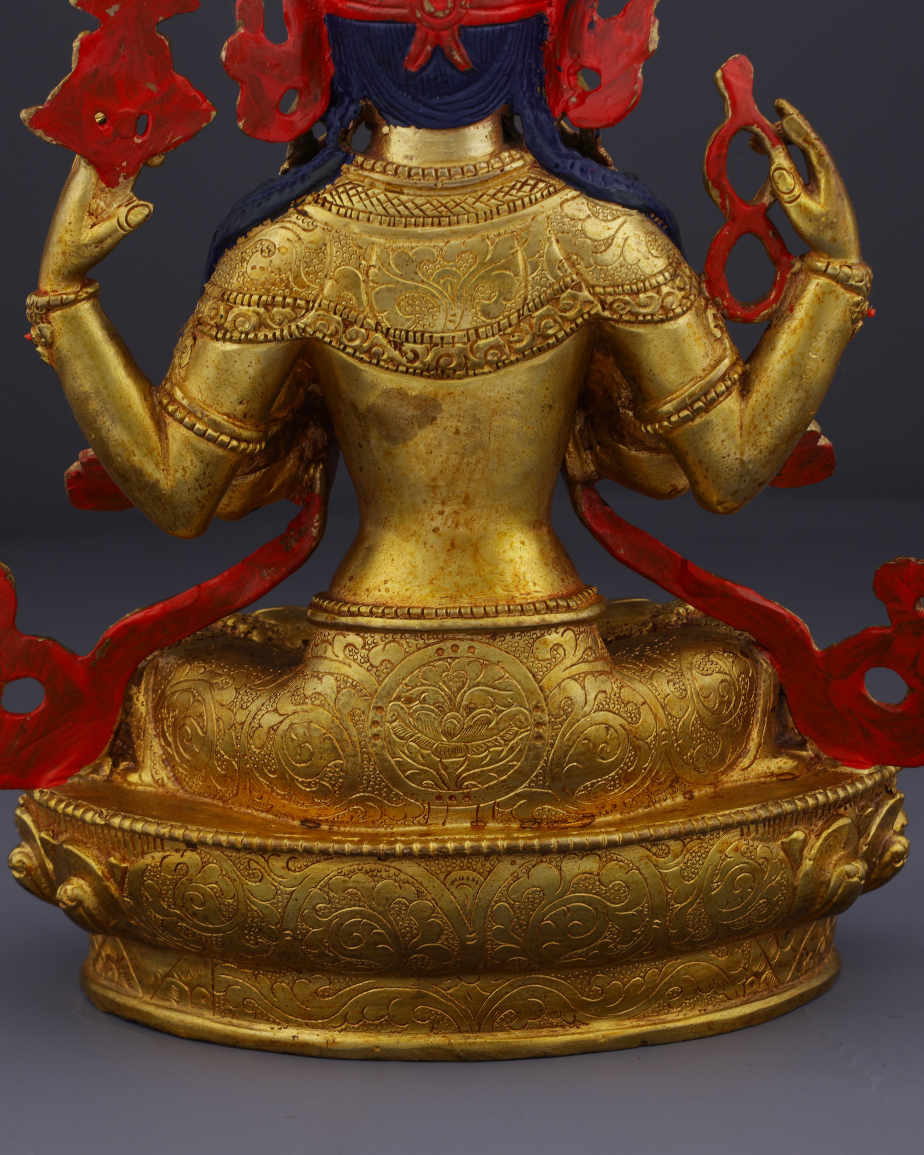Radiant Compassion | Exquisite Nepalese Chengresi Masterpiece