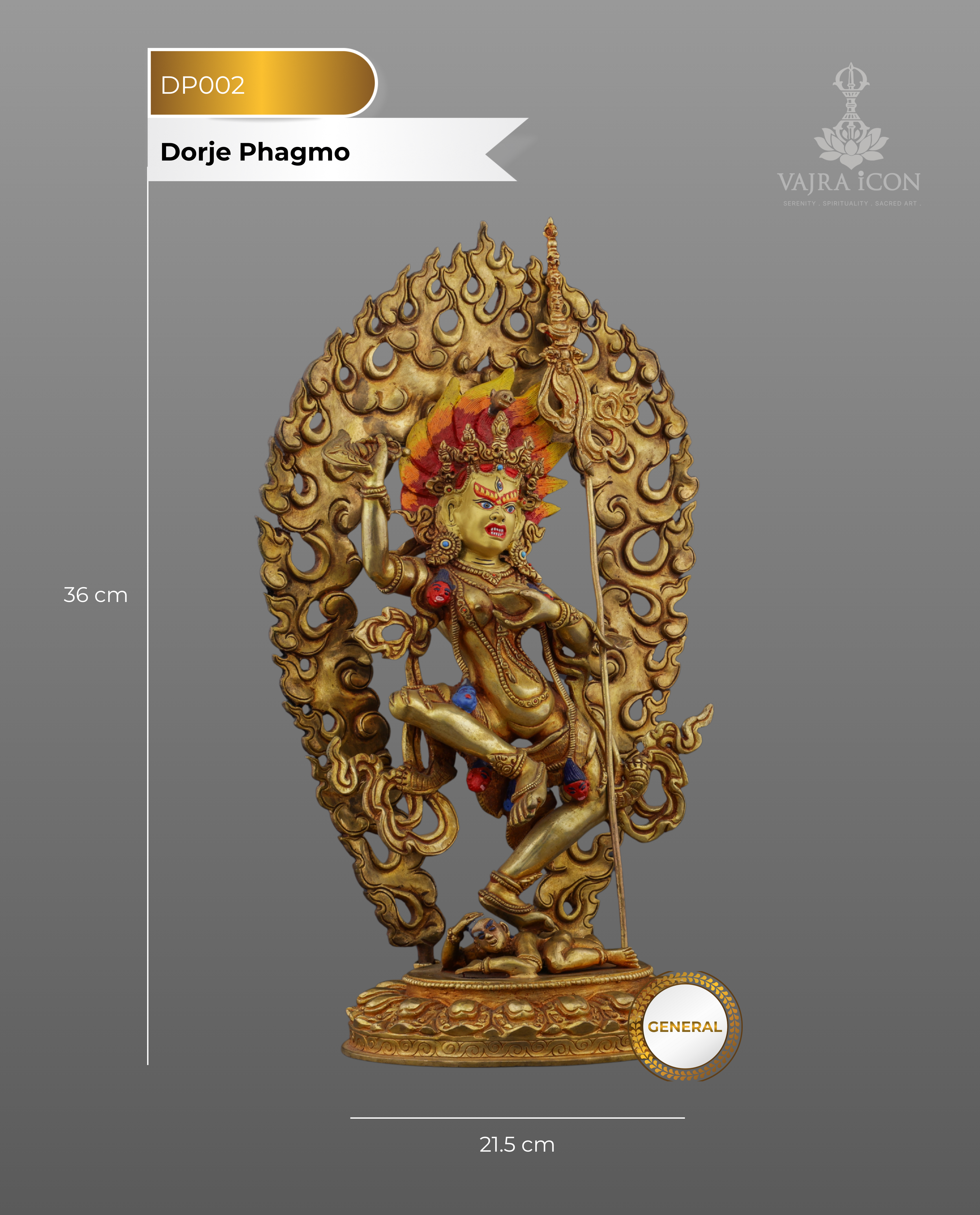 Sacred Dance of Enlightenment | The Majestic Dorje Phagmo Statue