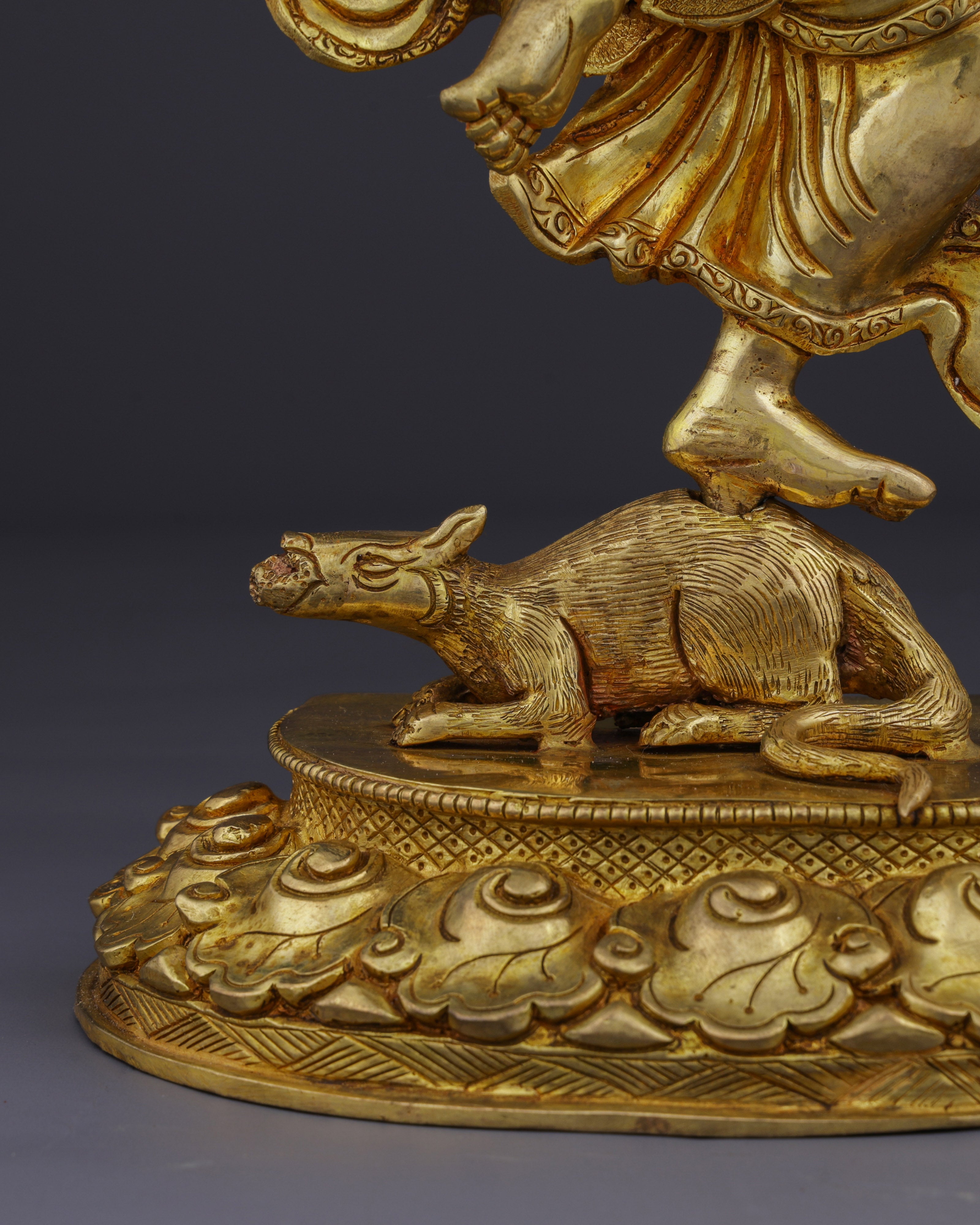 The Divine Remover of Obstacles | Magnificent Nepalese Dancing Ganesh Statue