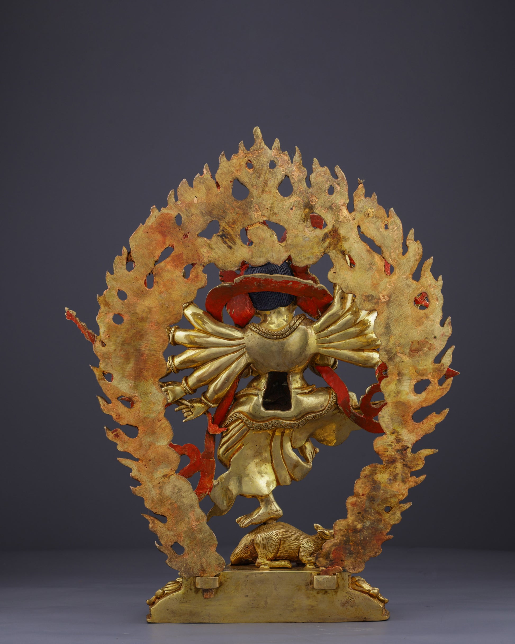 The Divine Remover of Obstacles | Magnificent Nepalese Dancing Ganesh Statue - Authentic Handcrafted Statue