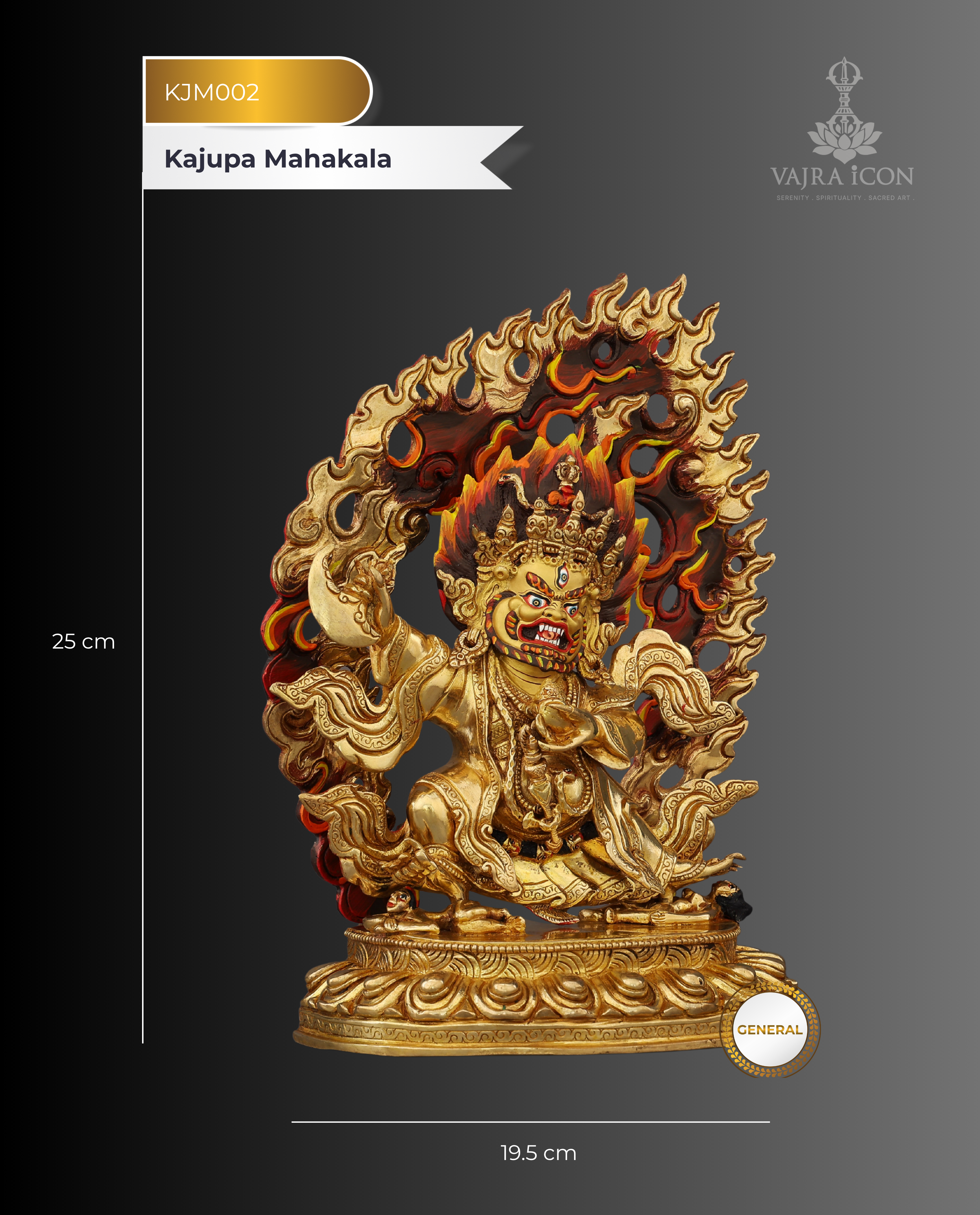 Wrathful Yet Protective | The Kajupa Mahakala Statue That Guards Your Sacred Space