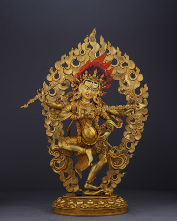 The Divine Dance of Love | Exquisite Nepalese Kurukulla Statue
