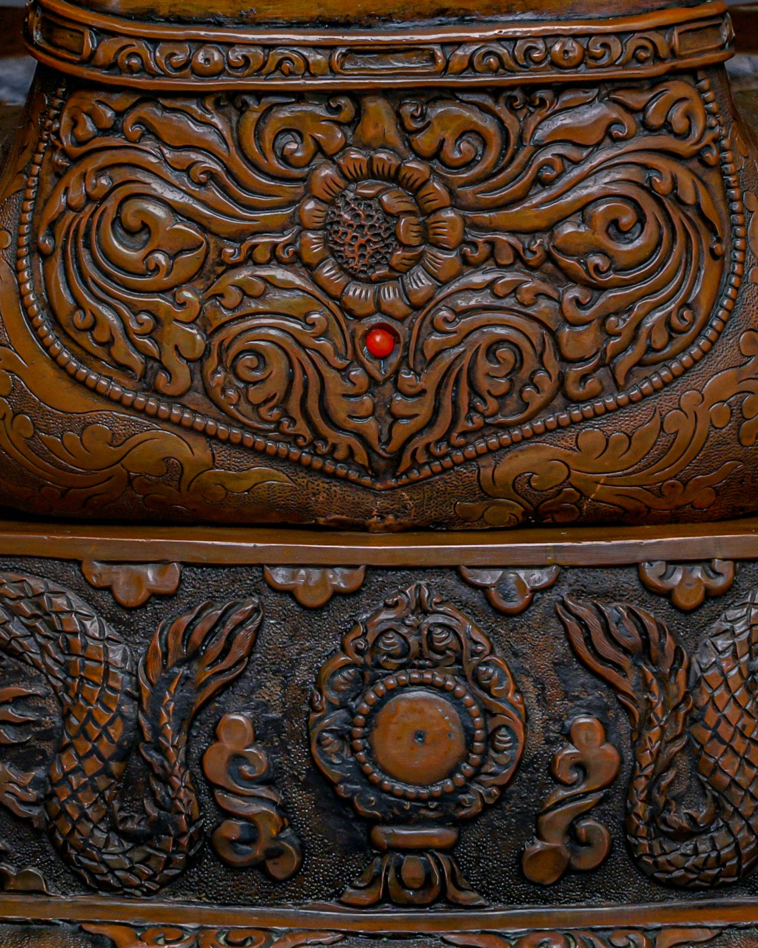 Embodying Divine Wisdom | Handcrafted Nepalese Oxidized Manjushri Statue