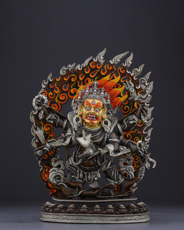 The Fierce Six-Armed Mahakala | Guardian of Dharma and Destroyer of Obstacles