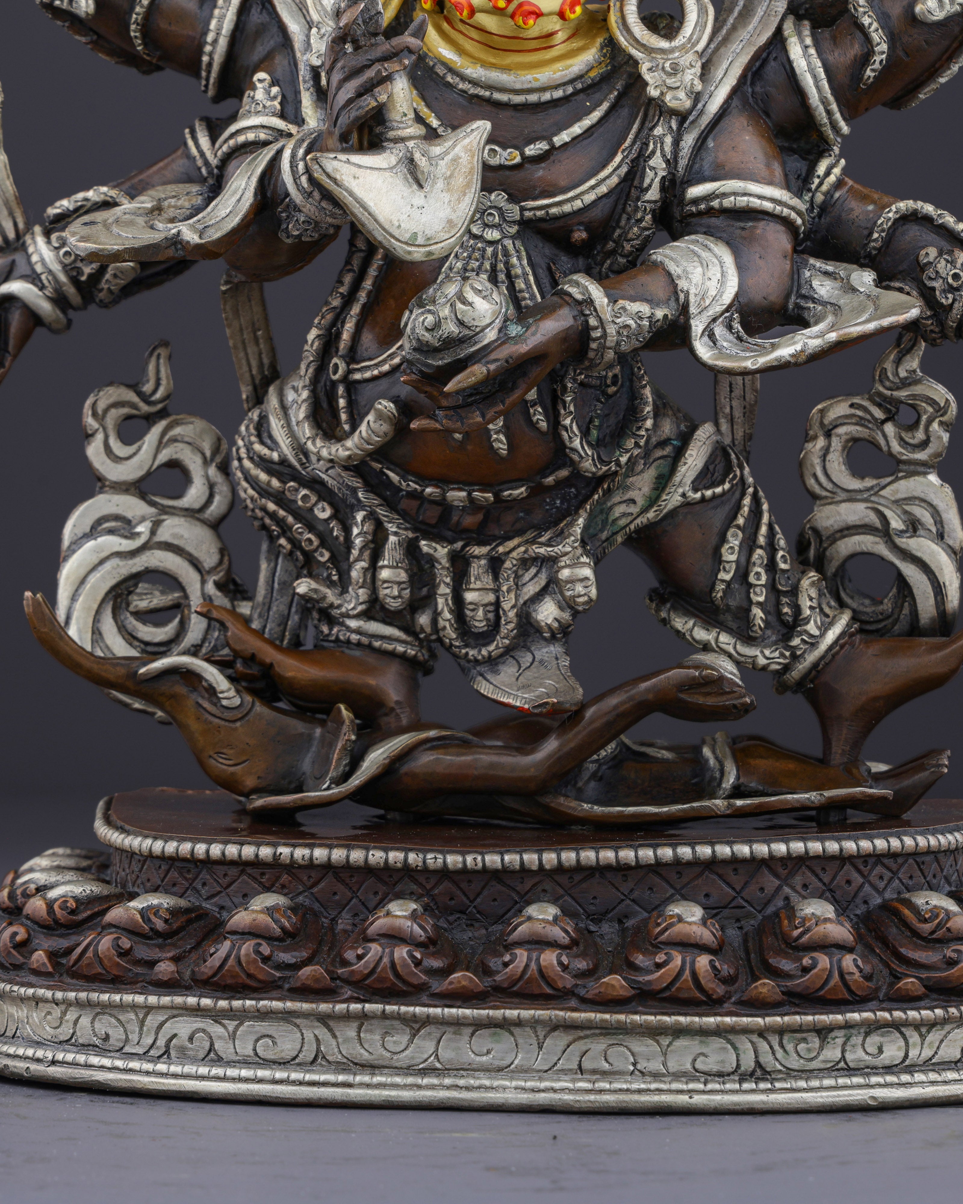 The Fierce Six-Armed Mahakala | Guardian of Dharma and Destroyer of Obstacles