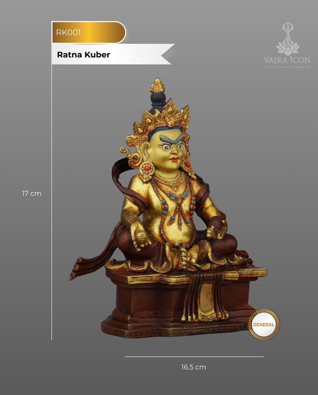 Ratna Kuber Statue | The Divine Guardian of Prosperity and Abundance