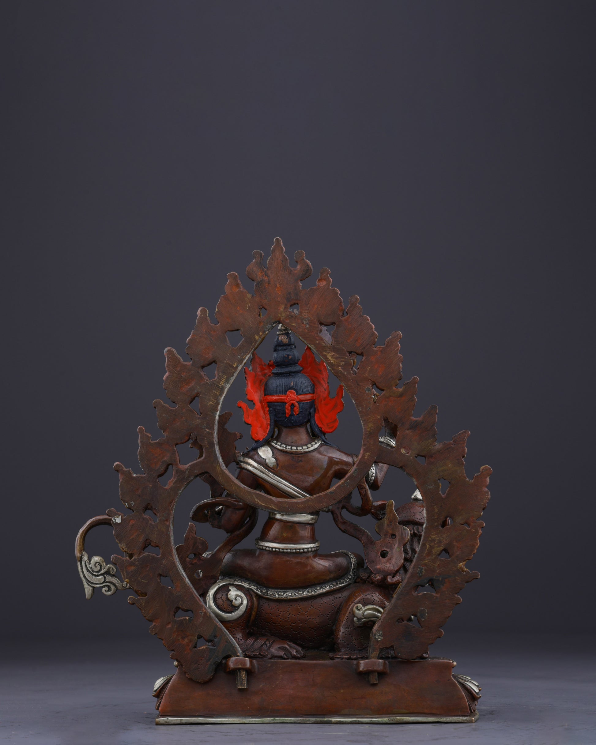 The Majestic Simhanada Manjushri | A Divine Guardian of Wisdom - Authentic Handcrafted Statue
