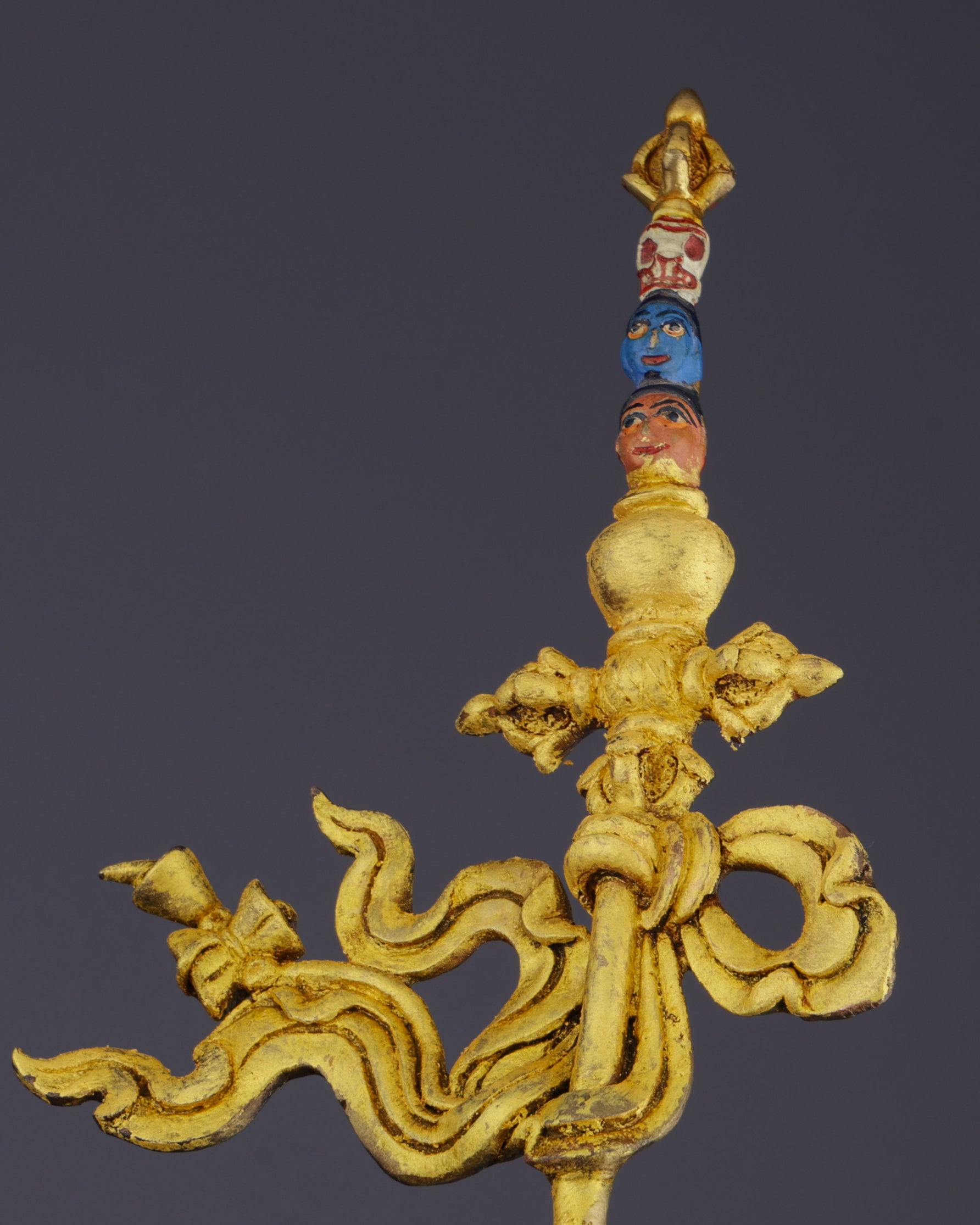 Sacred Feminine Power | Gold-Gilded Nepalese Vajrayogini Statue - Authentic Handcrafted Statue